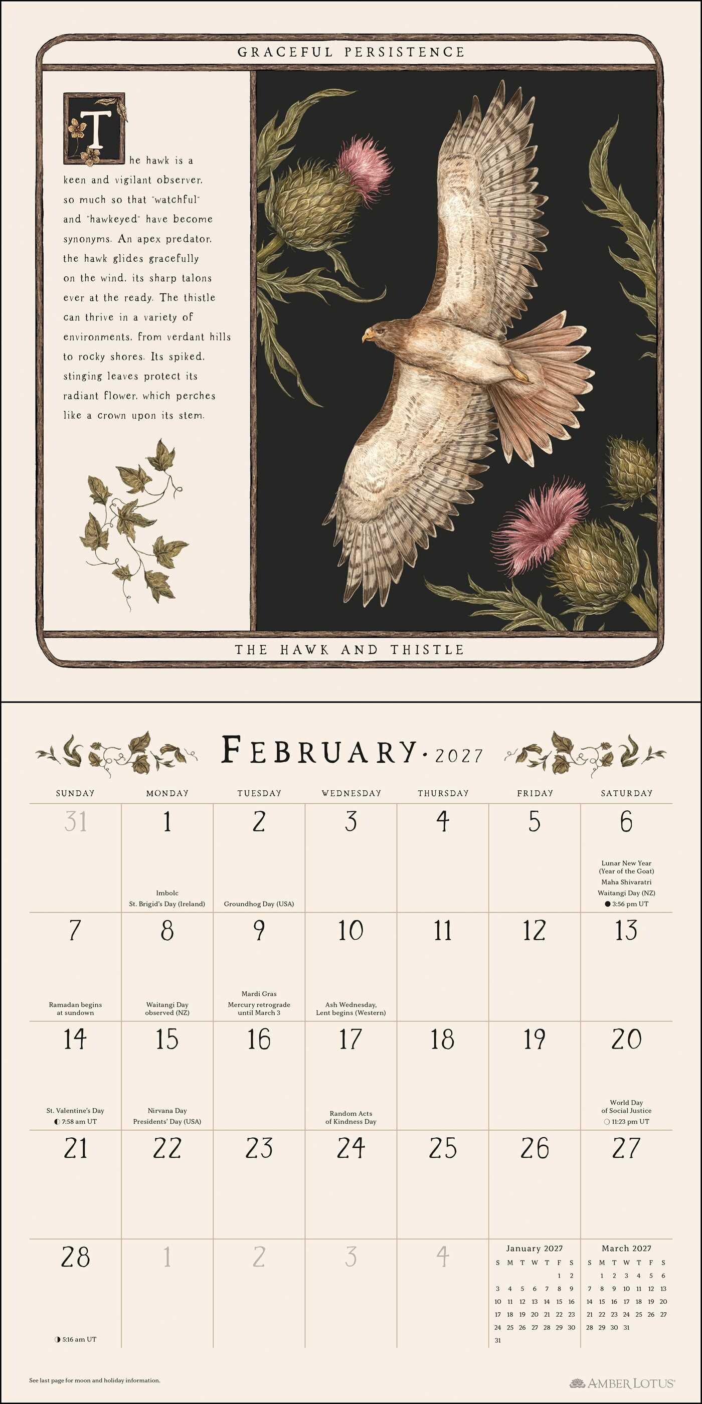 Woodland Wardens 2027 Wall Calendar