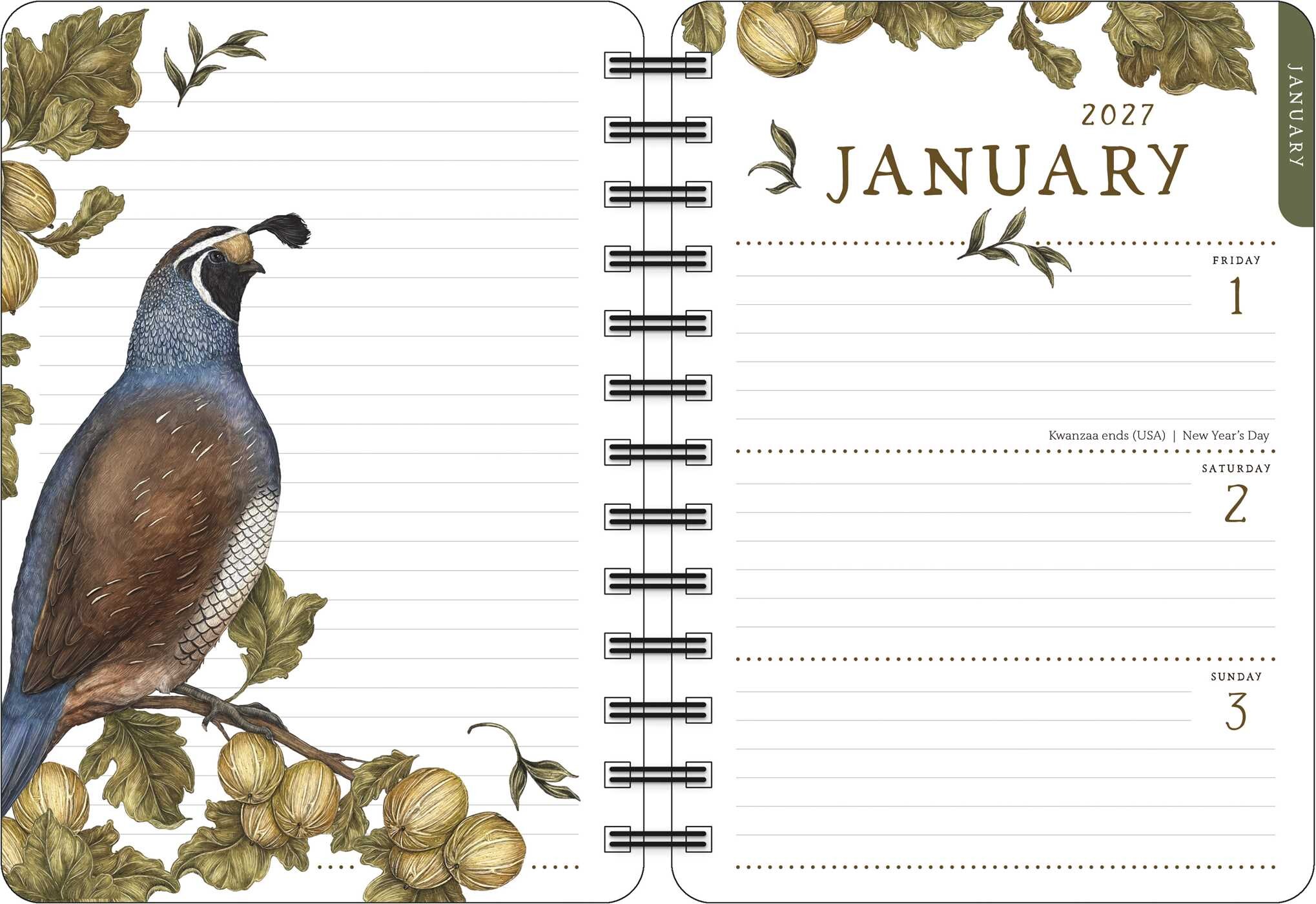 Woodland Wardens 2027 Weekly Planner