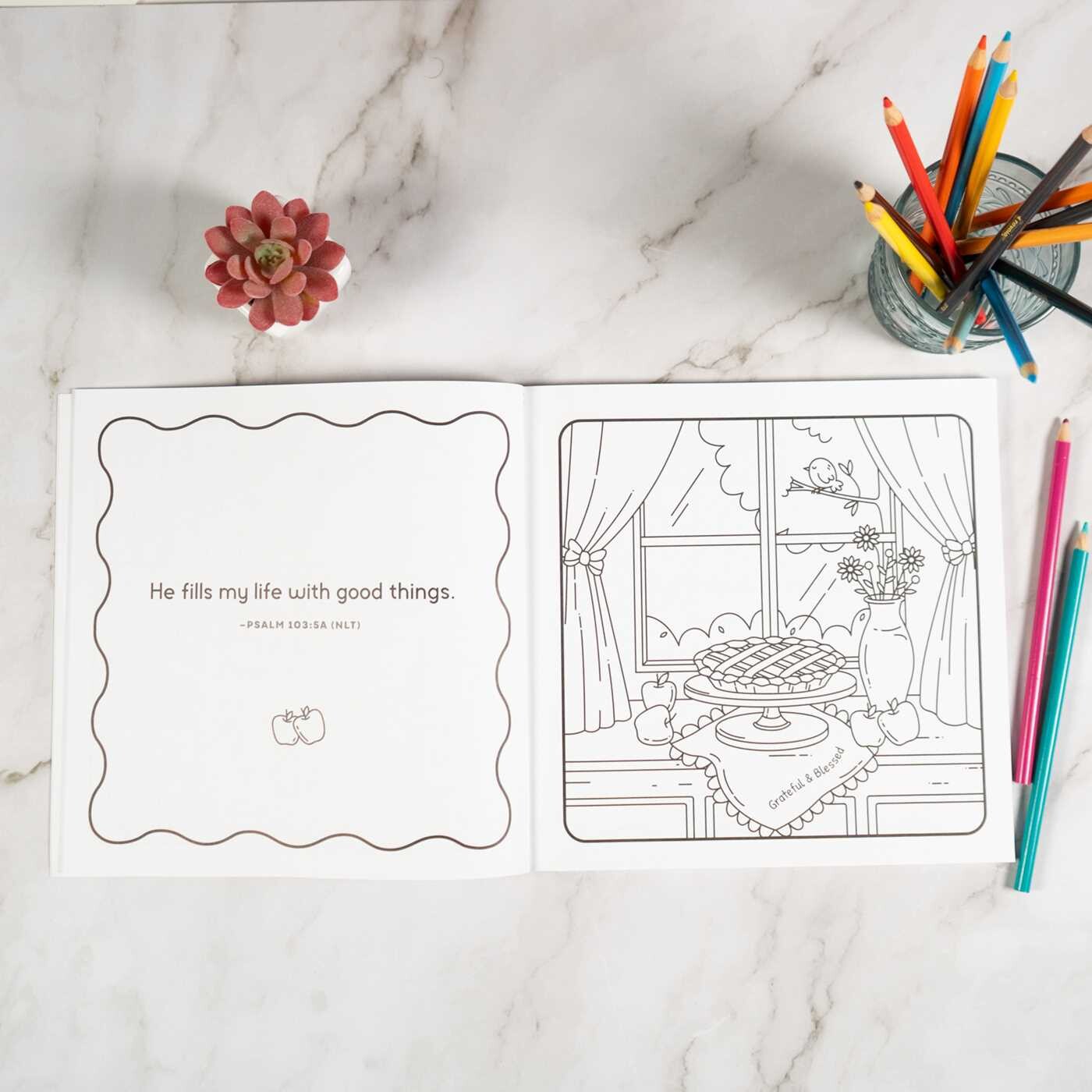 Simple Gifts Christian Coloring: Sweet Life