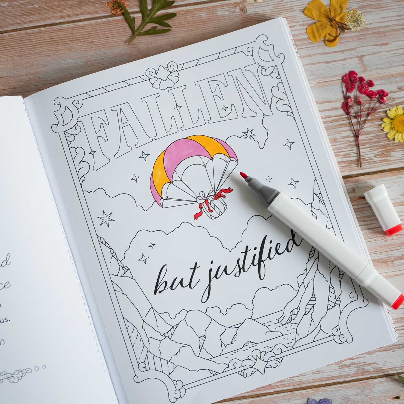 Be Still & Color Amazing Words of Grace