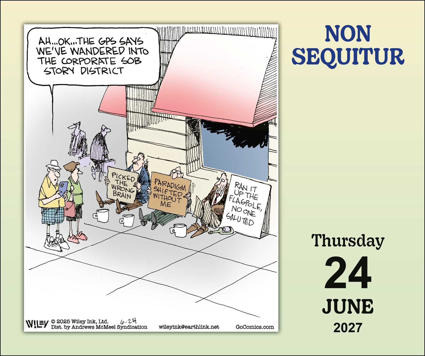 Non Sequitur 2027 Day-to-Day Calendar