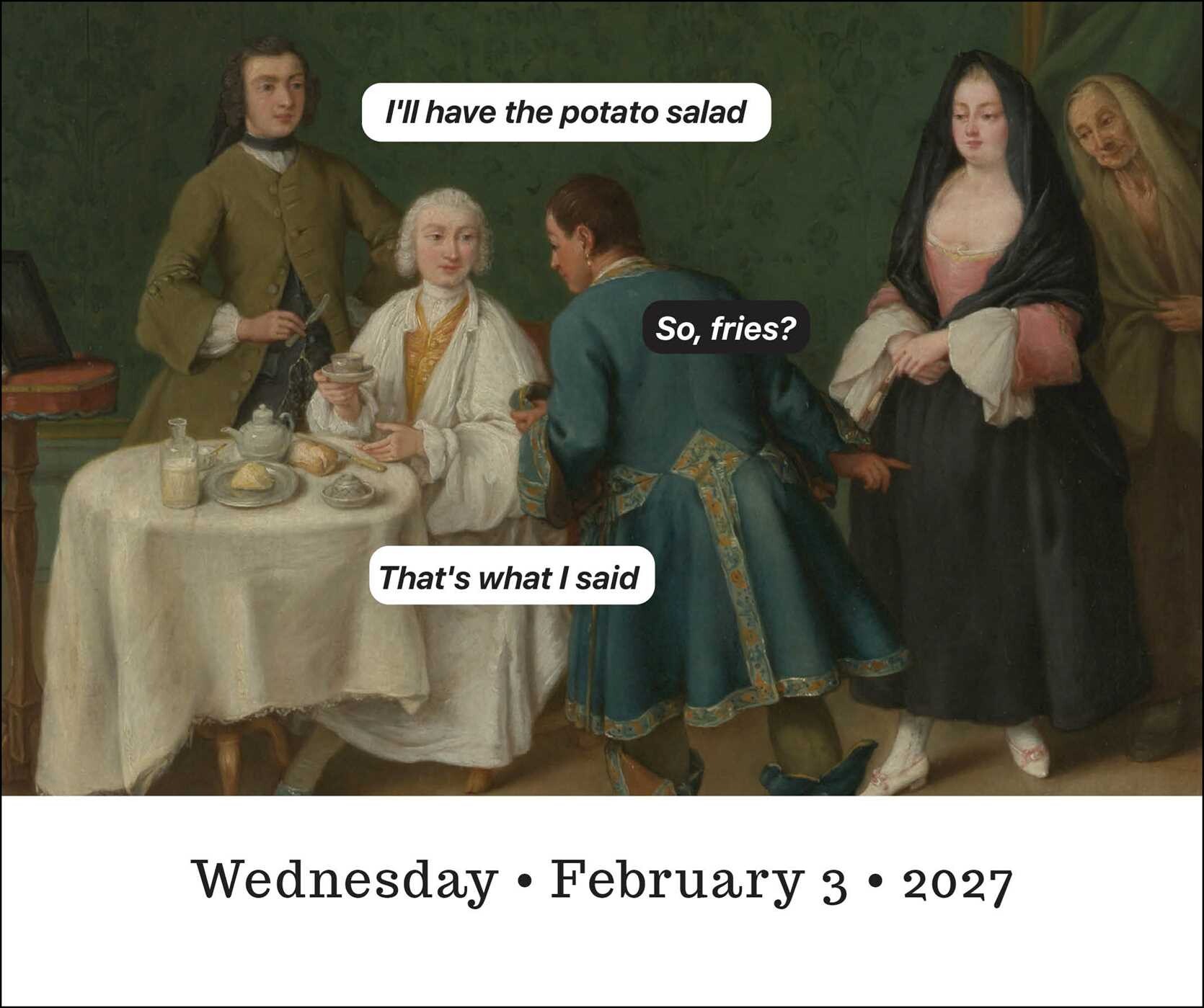 Punk History 2027 Day-to-Day Calendar