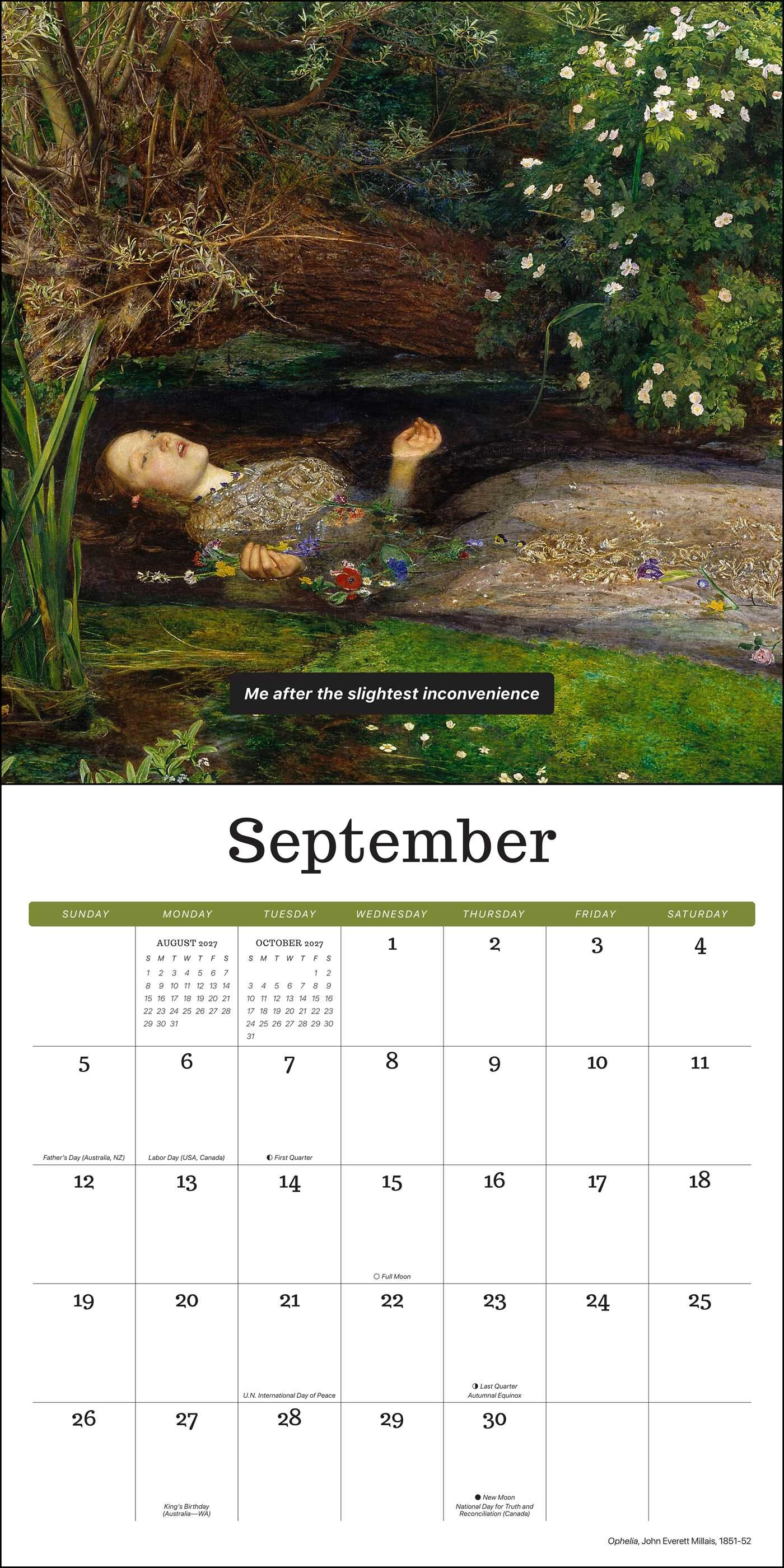 Punk History 2027 Wall Calendar