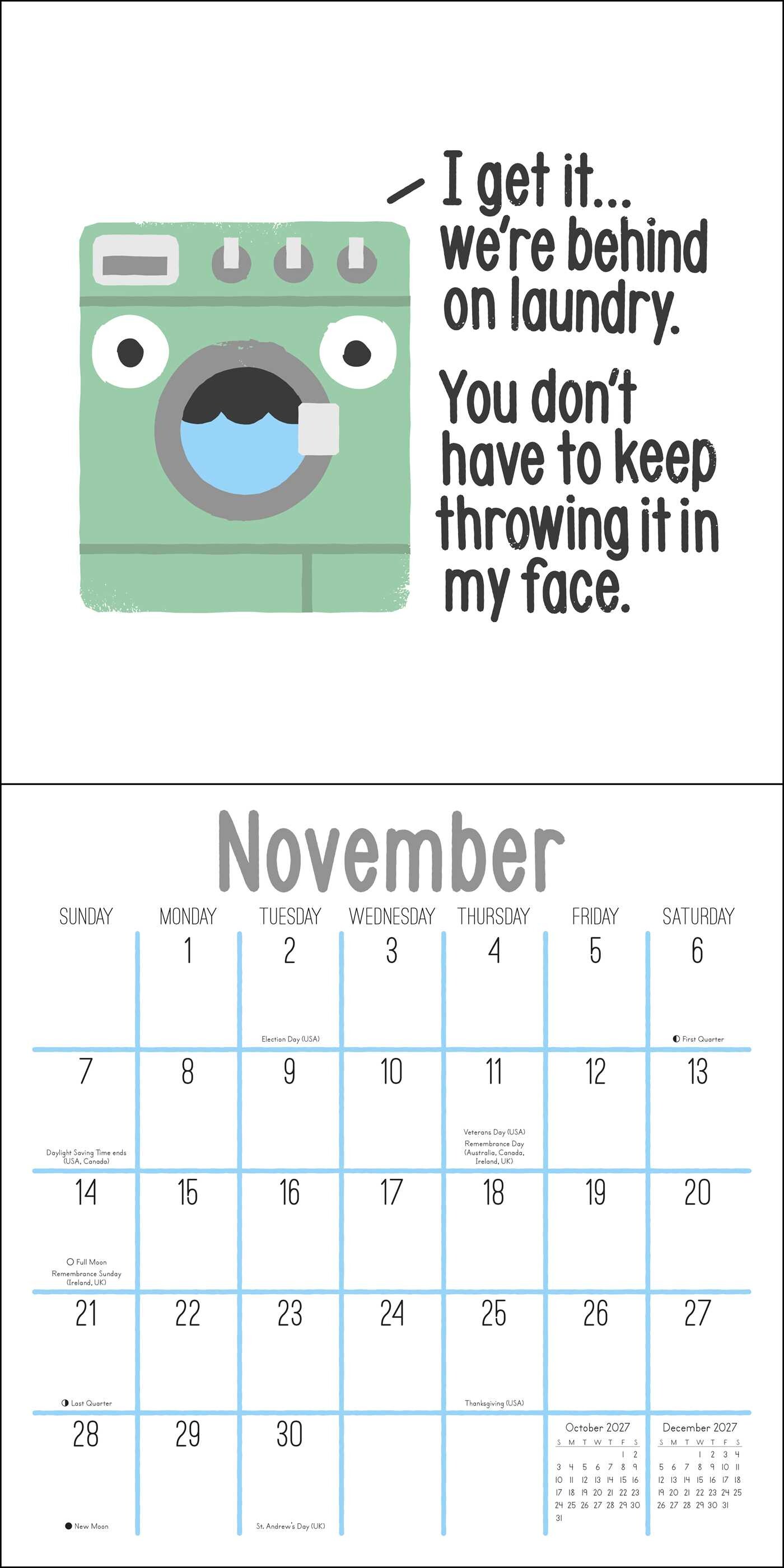 Art of David Olenick 2027 Wall Calendar