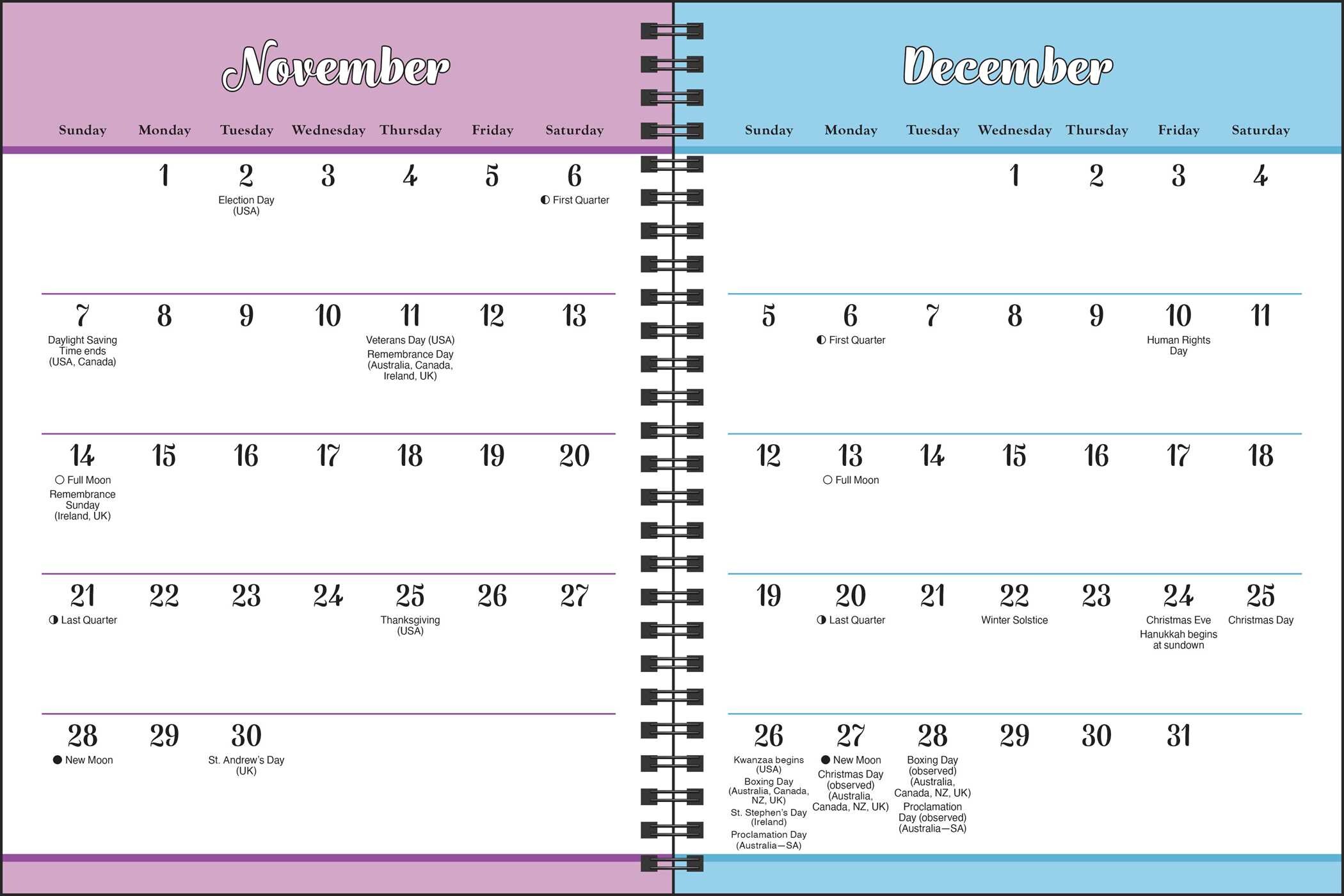 Wititudes 12-Month 2027 Monthly/Weekly Planner Calendar