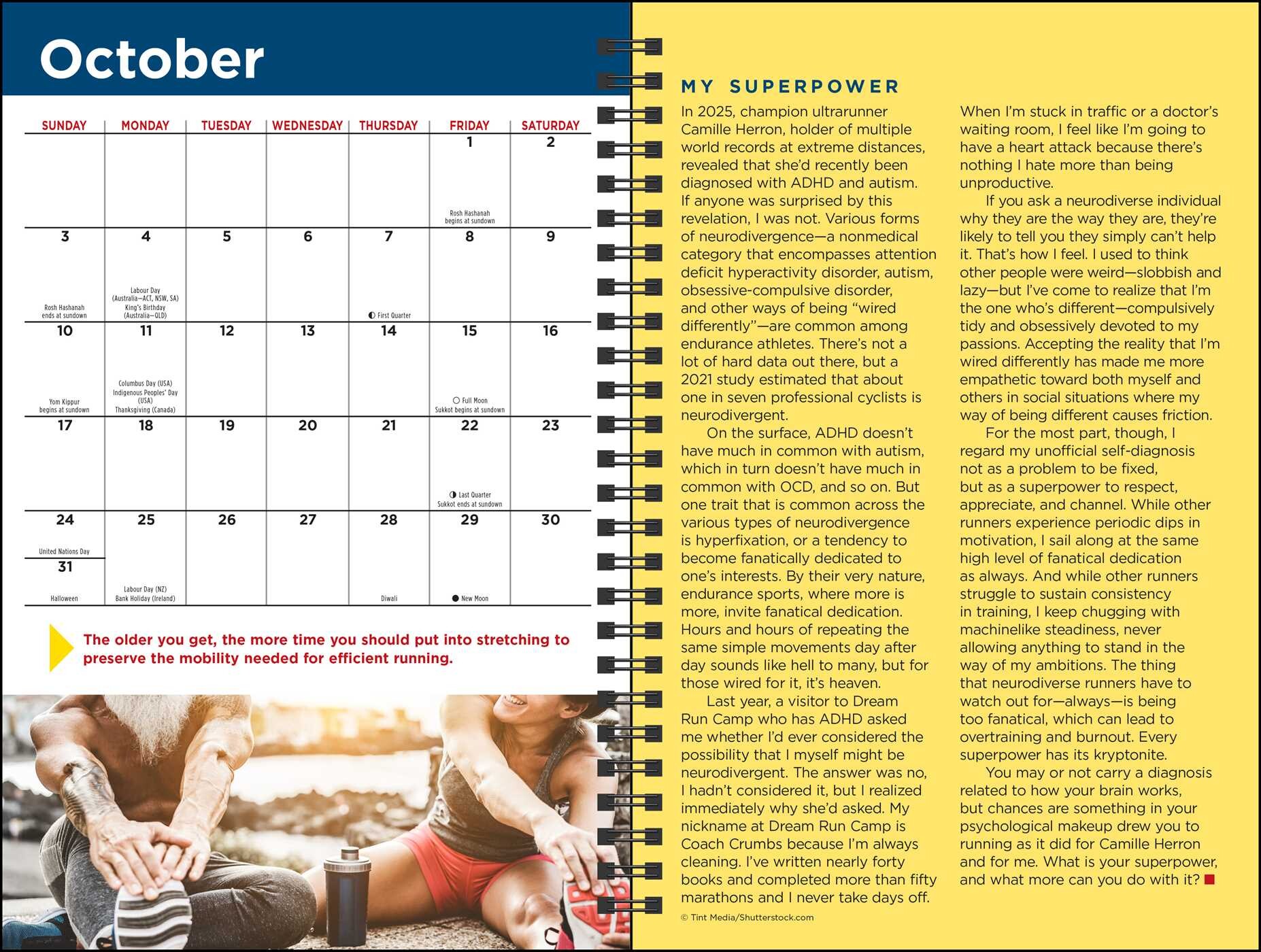 Complete Runner's Day-by-Day Log 2027 Planner Calendar