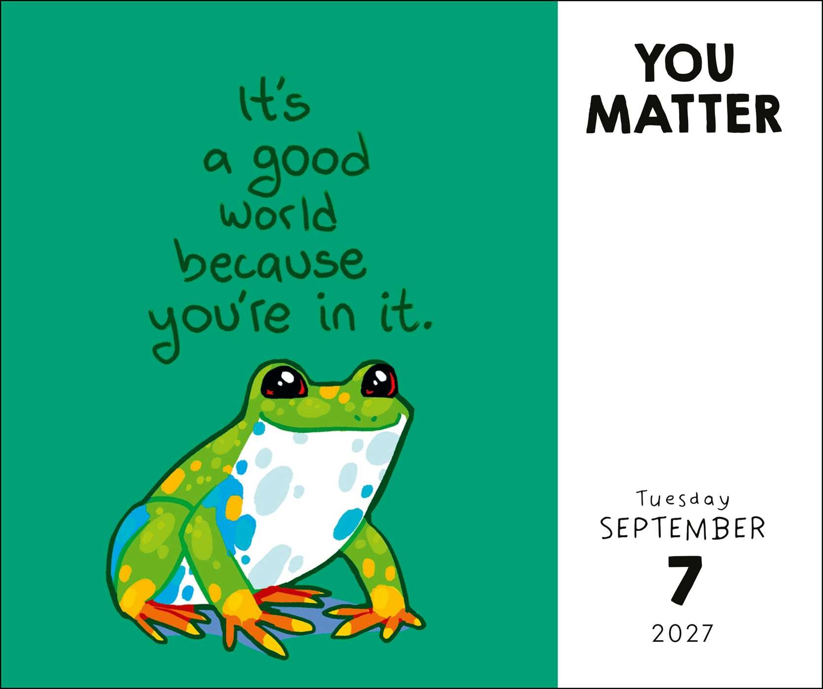 Kate Allan 2027 Day-to-Day Calendar