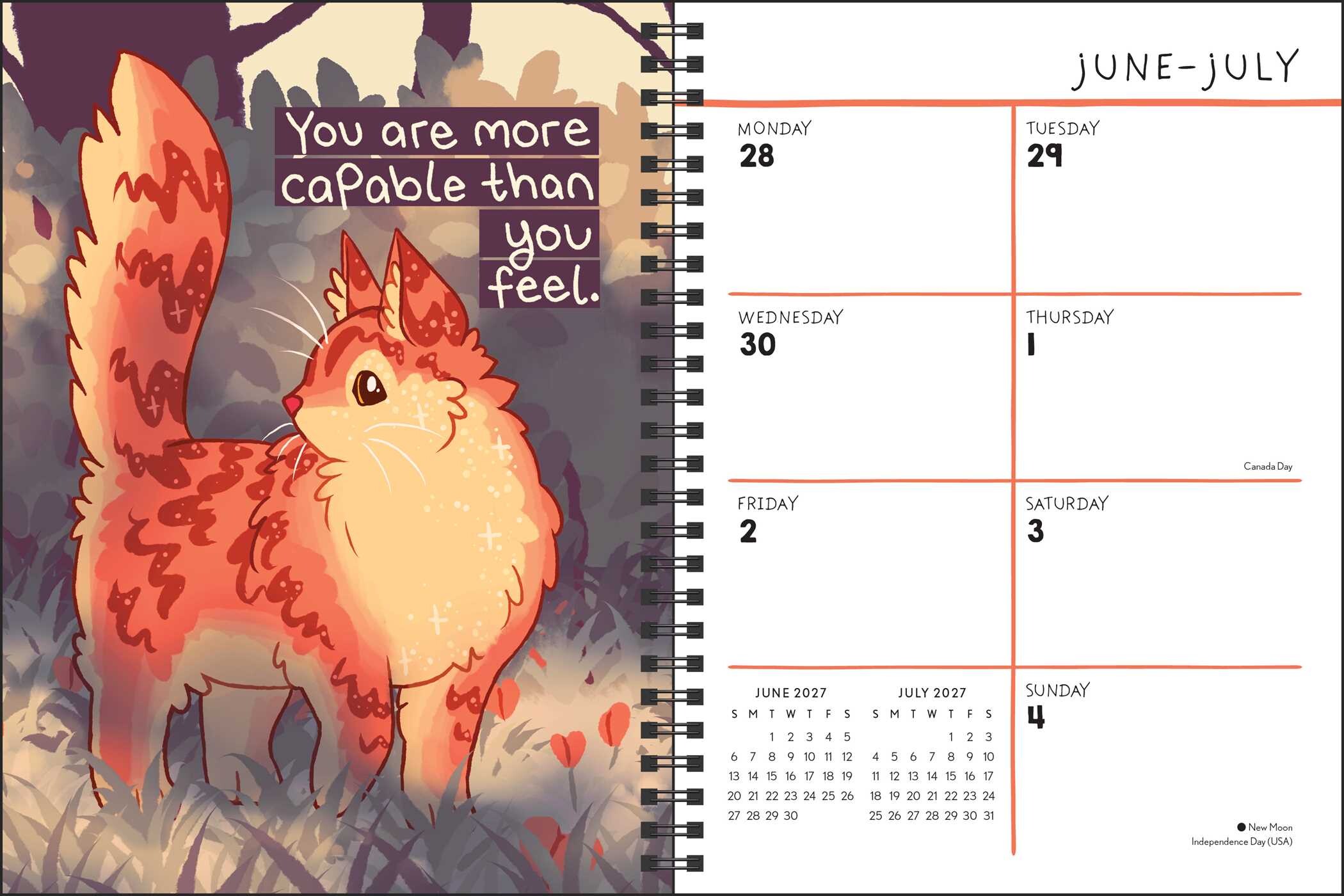 Kate Allan 2027 Weekly/Monthly Planner Calendar