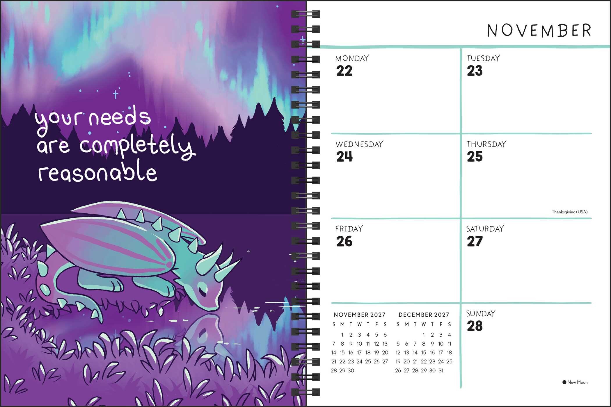 Kate Allan 2027 Weekly/Monthly Planner Calendar
