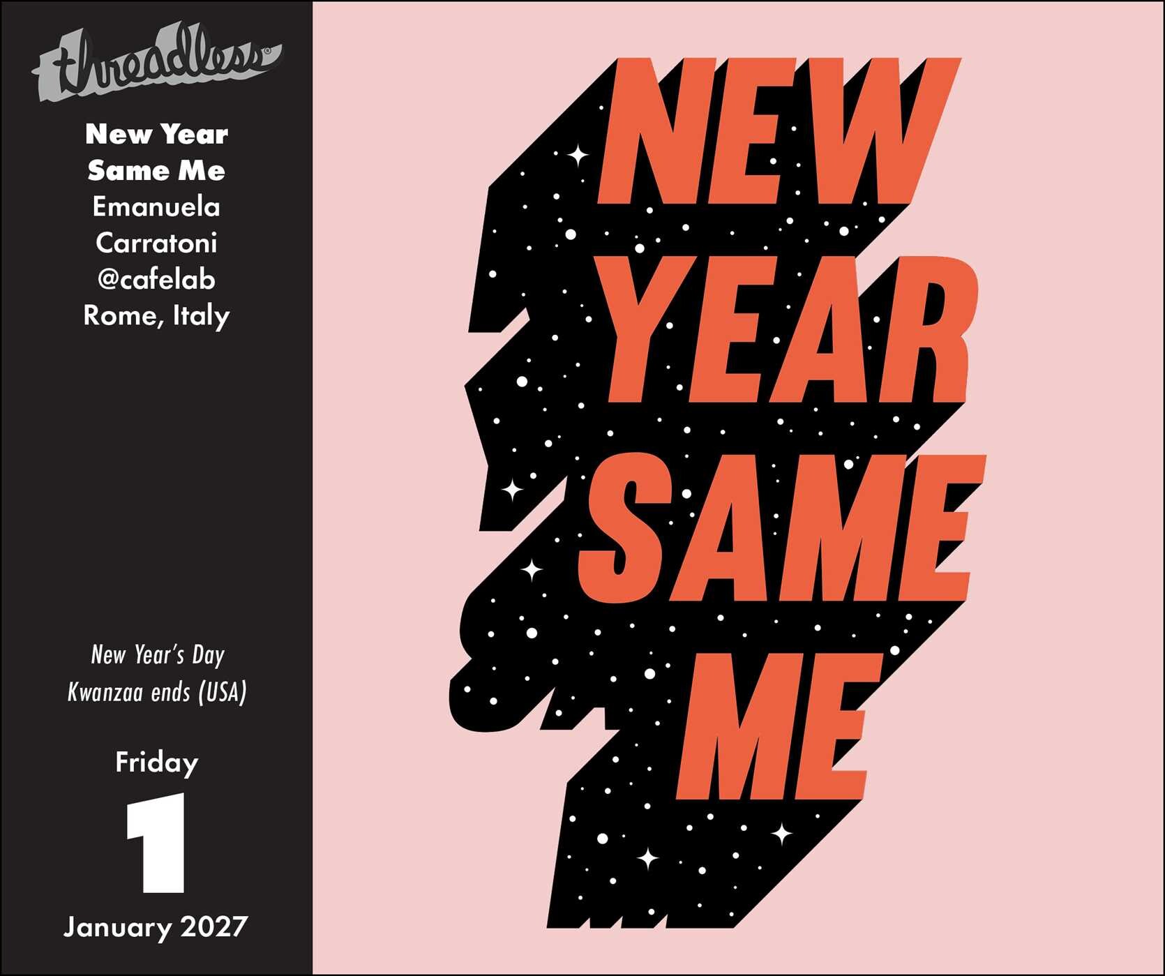Threadless 2027 Design-a-Day Calendar