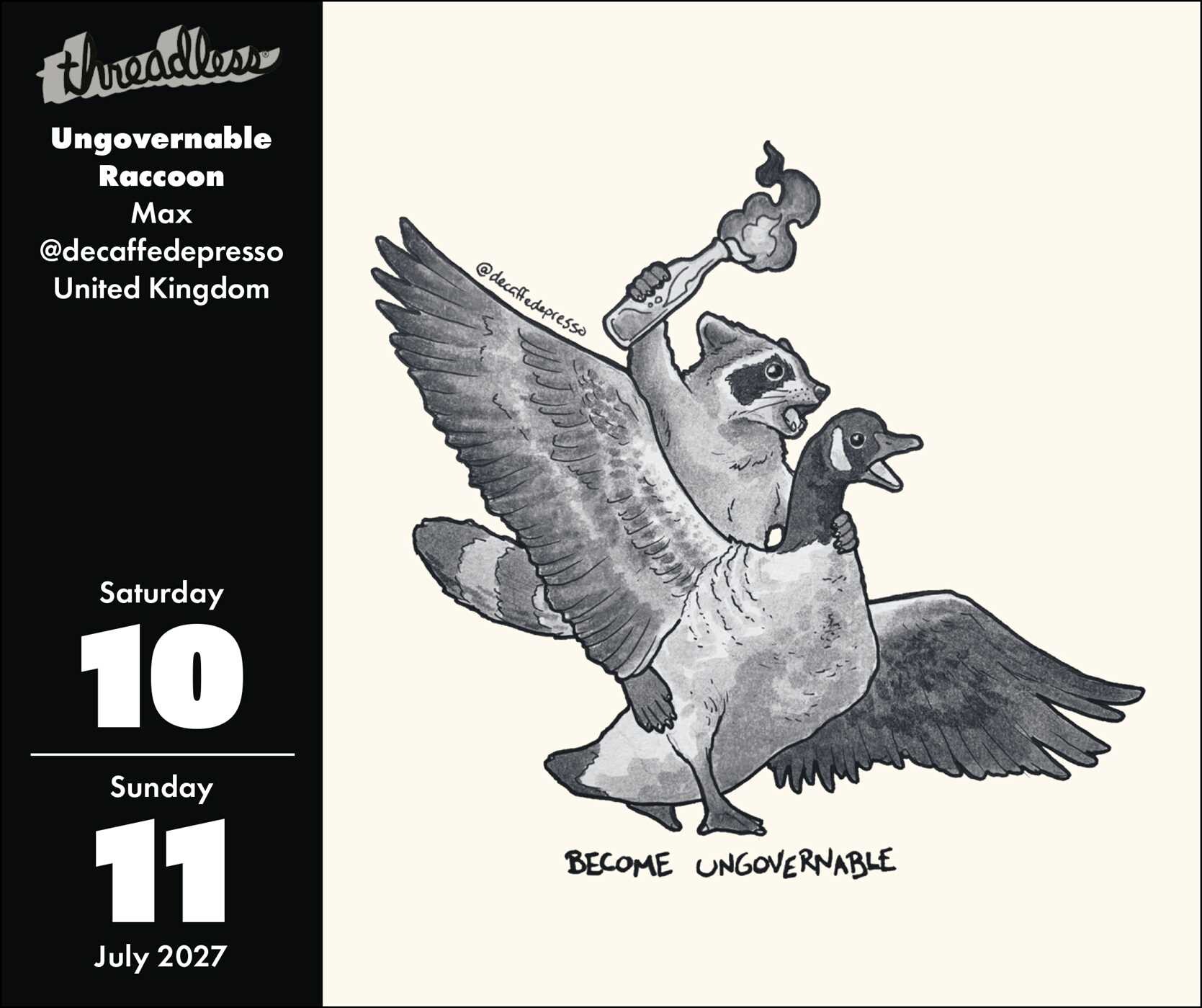Threadless 2027 Design-a-Day Calendar