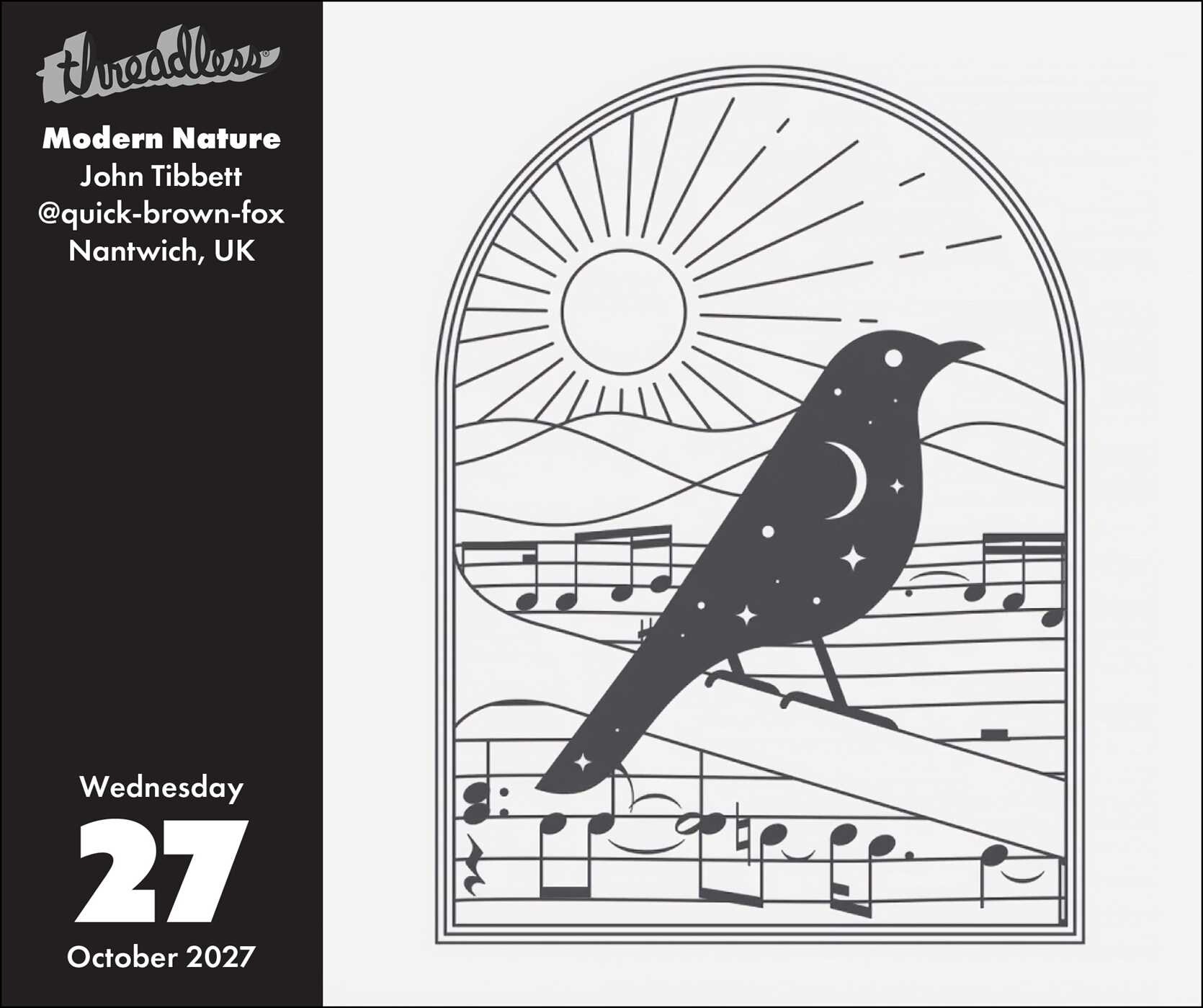Threadless 2027 Design-a-Day Calendar