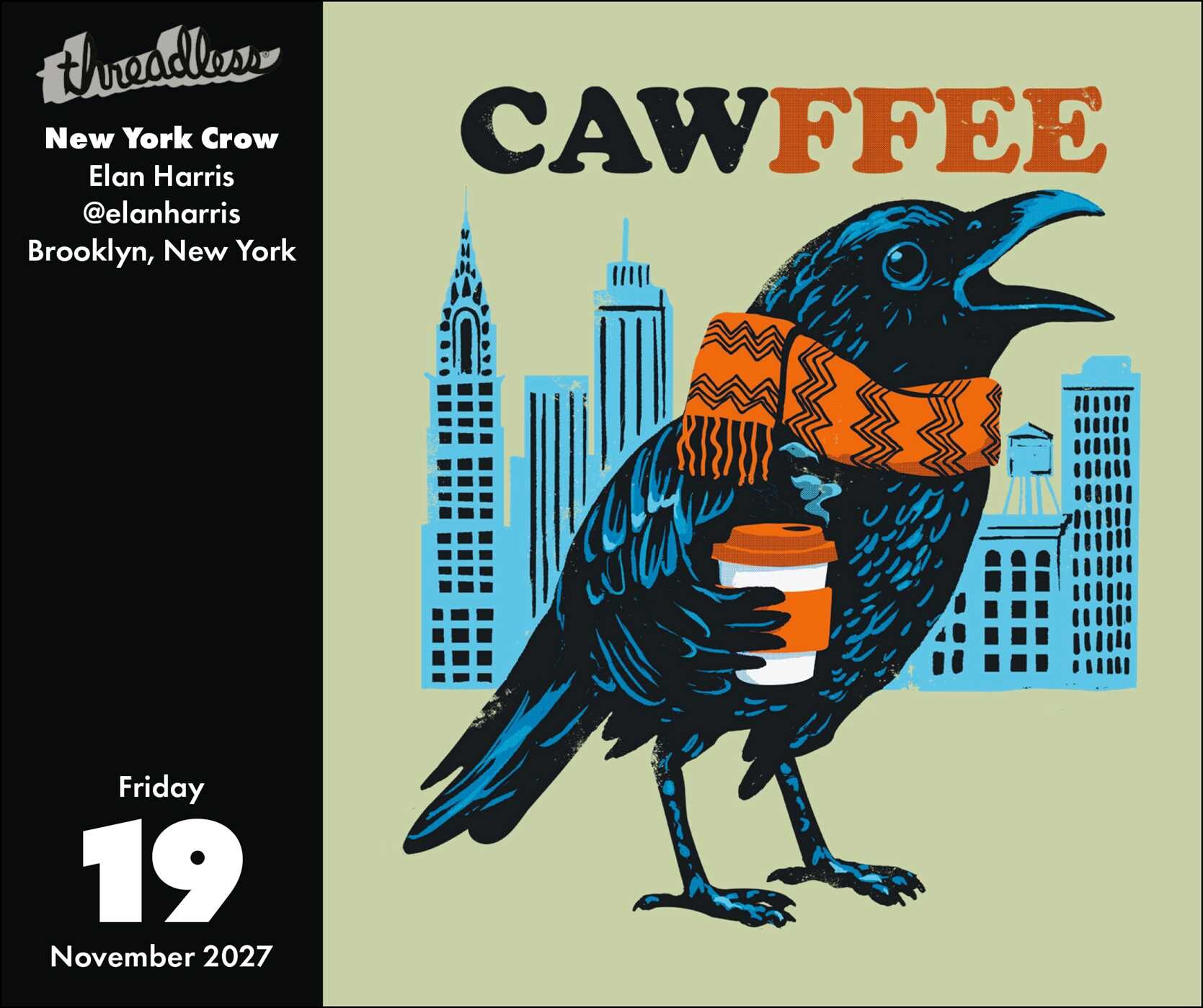 Threadless 2027 Design-a-Day Calendar