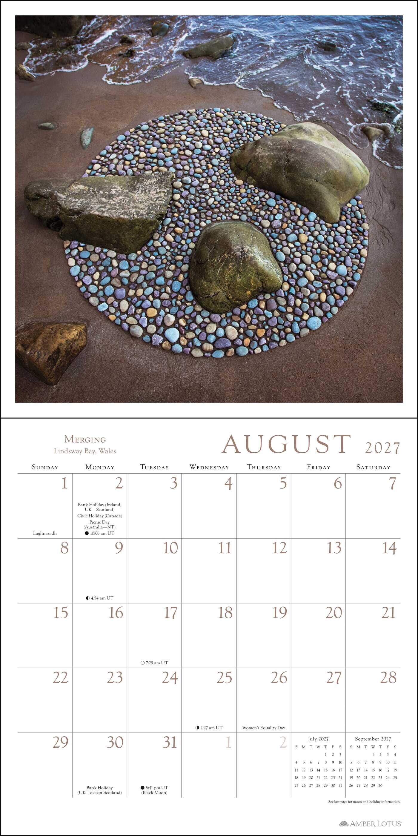 Sculpt the World 2027 Wall Calendar