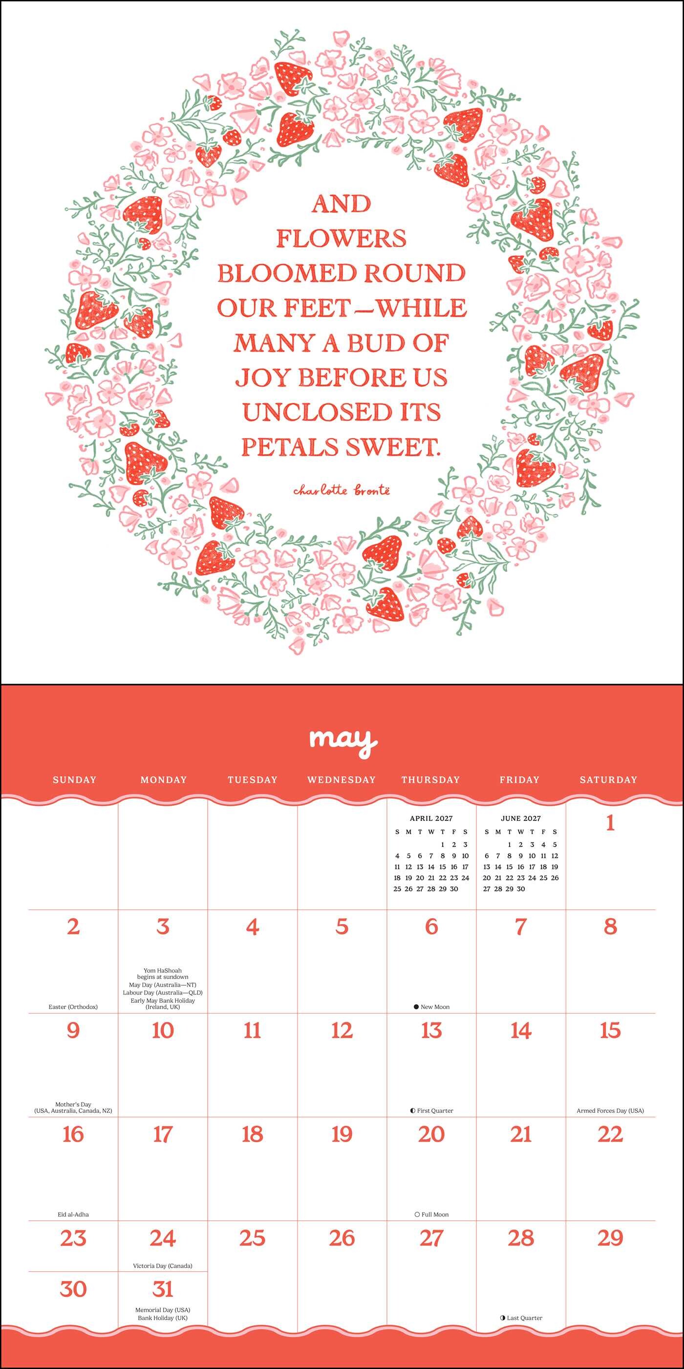 Beau Studio 2027 Wall Calendar