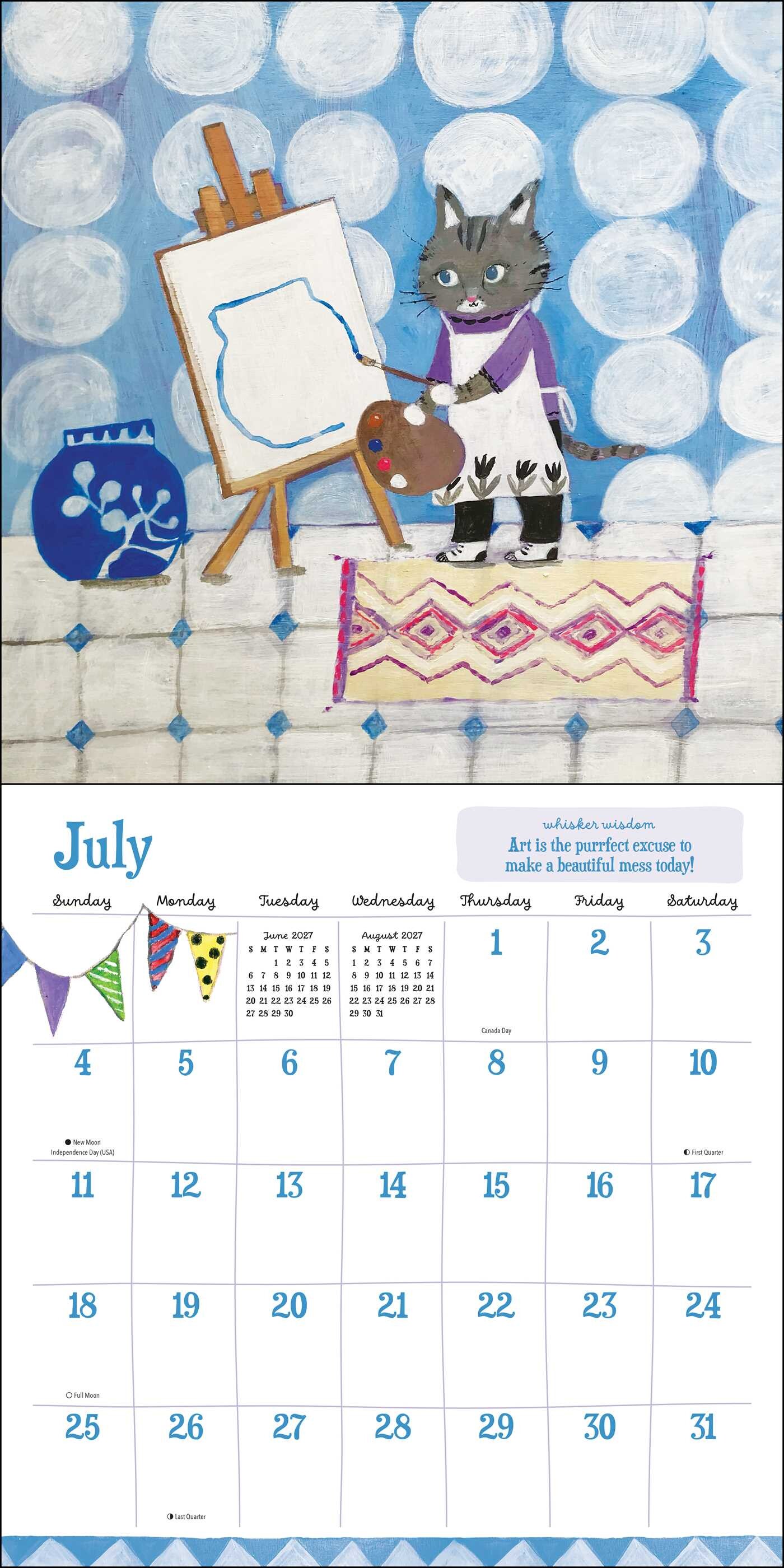 Sally Welchman 2027 Wall Calendar