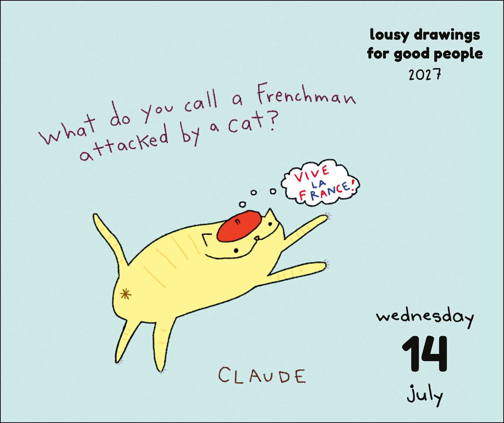 Lousy Drawings for Good People 2027 Day-to-Day Calendar