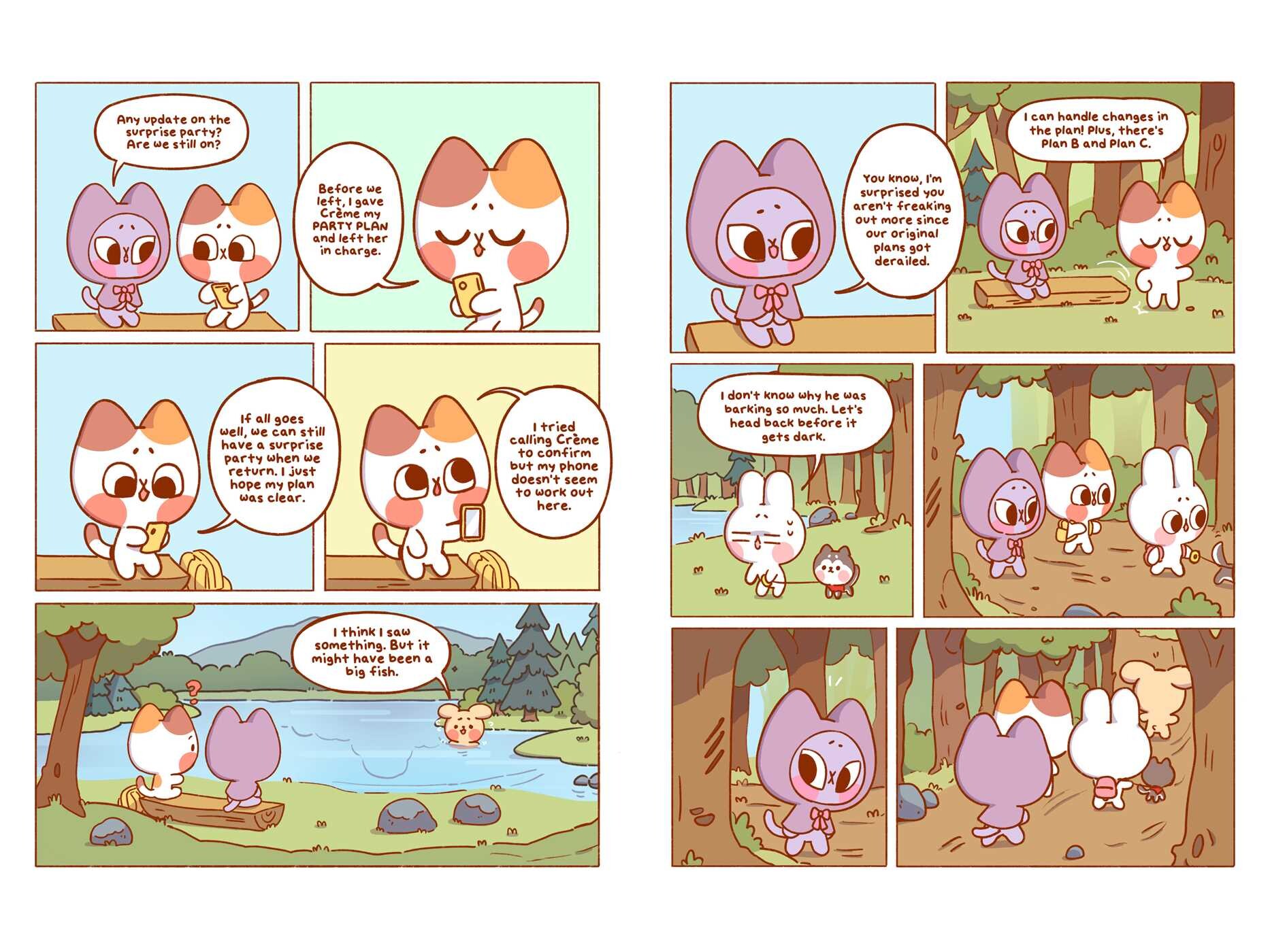 Pocket Peaches: Happy Campers