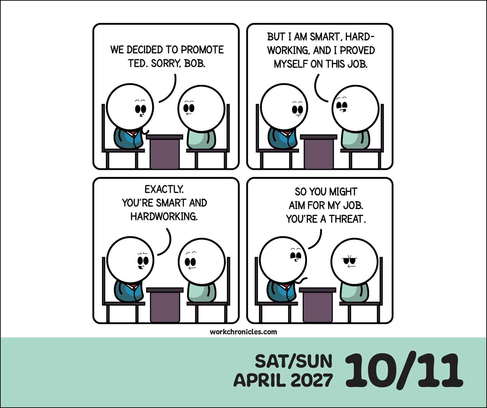 Work Chronicles 2027 Day-to-Day Calendar