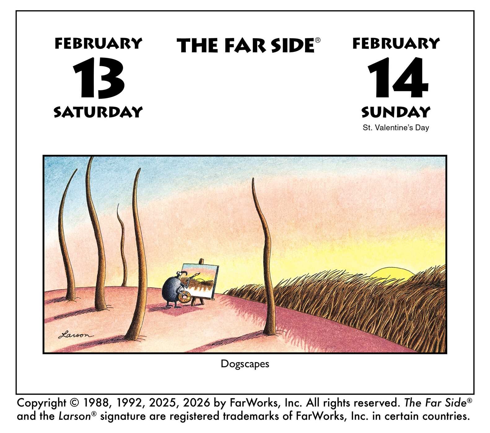 Far Side® 2027 Off-The-Wall Day-to-Day Calendar