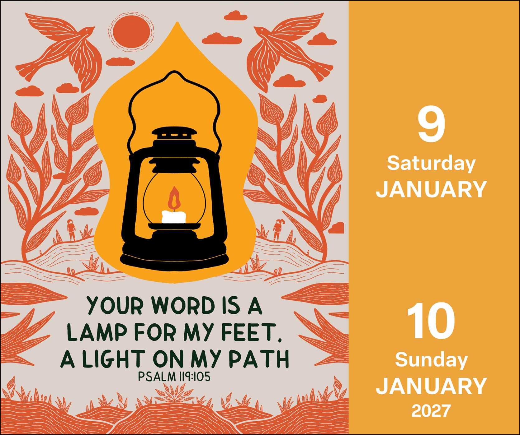 Year of Scripture 2027 Day-to-Day Calendar