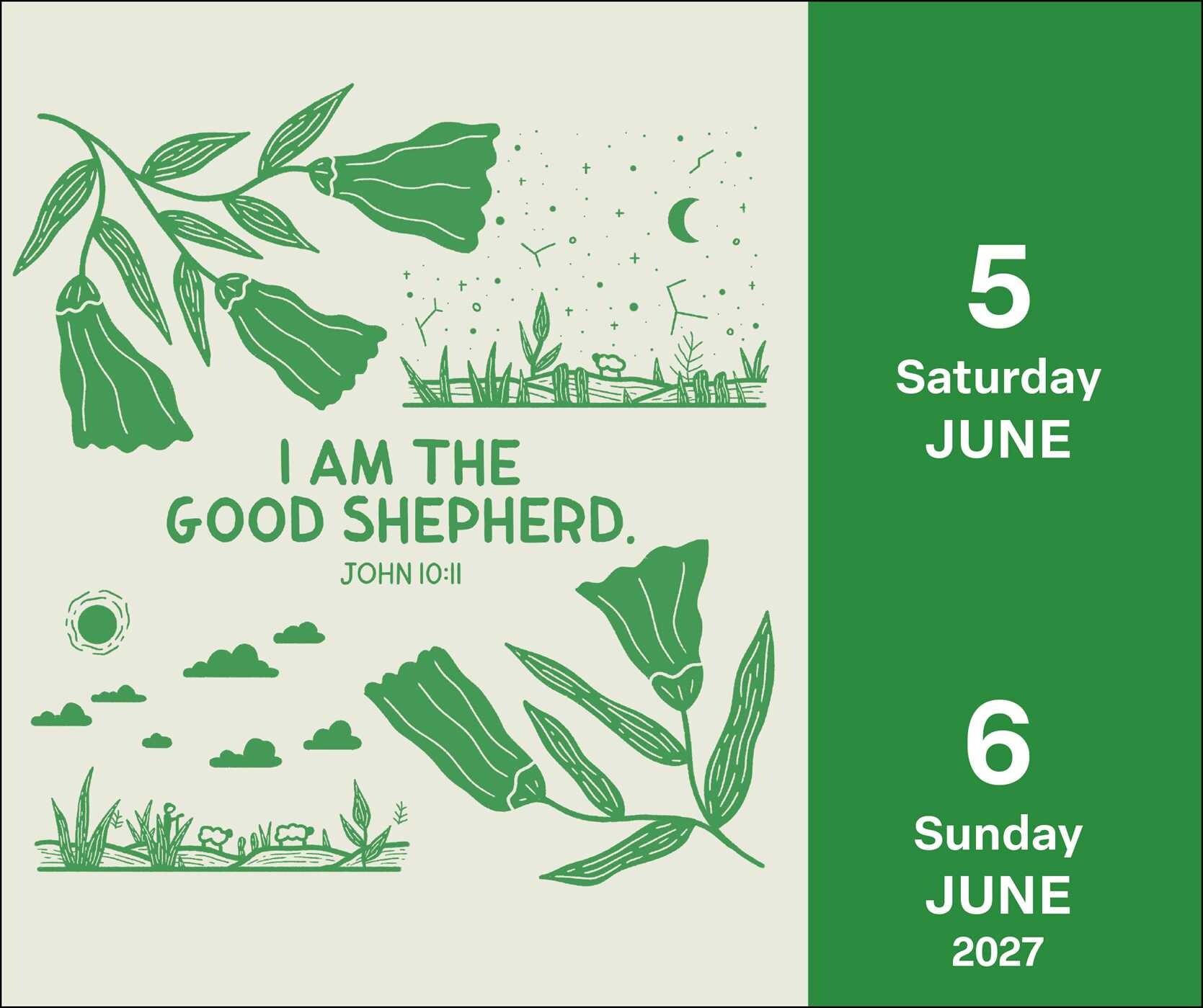 Year of Scripture 2027 Day-to-Day Calendar