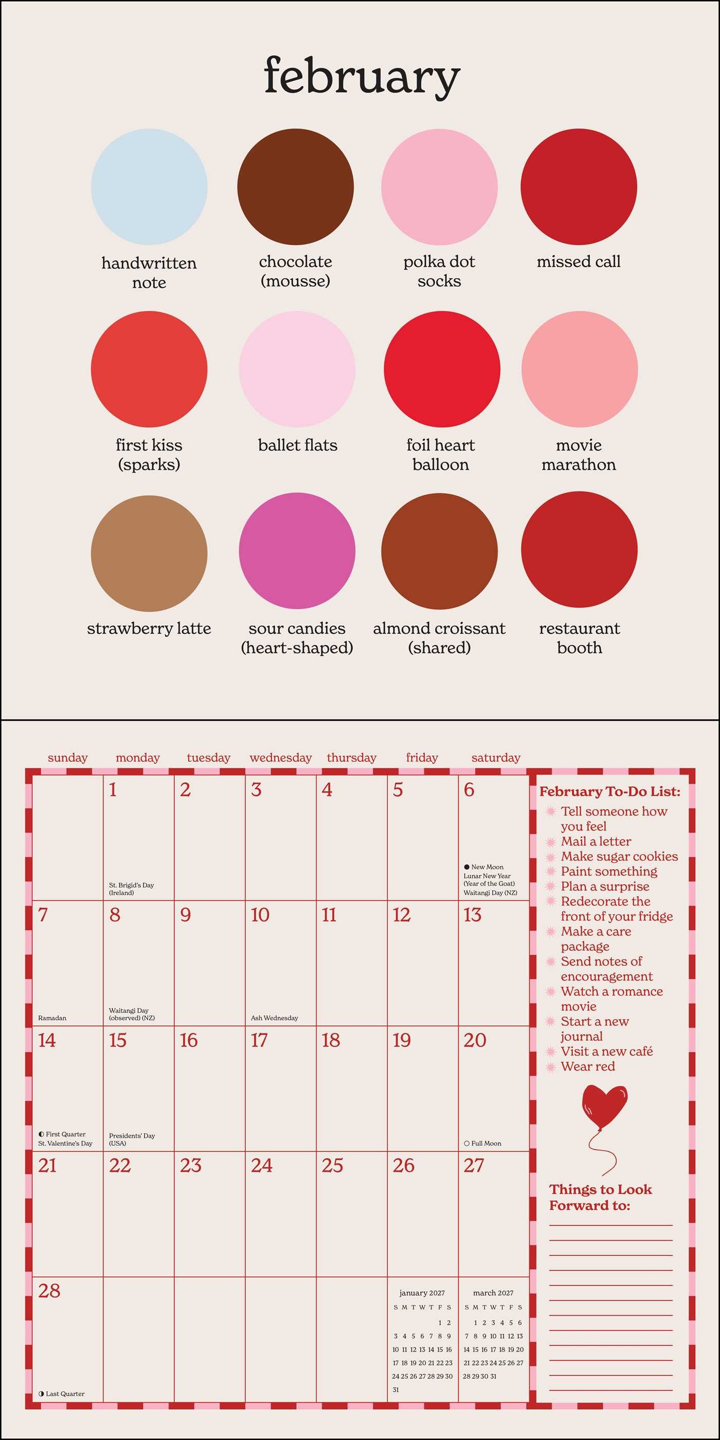 Joy of Color 2027 Wall Calendar