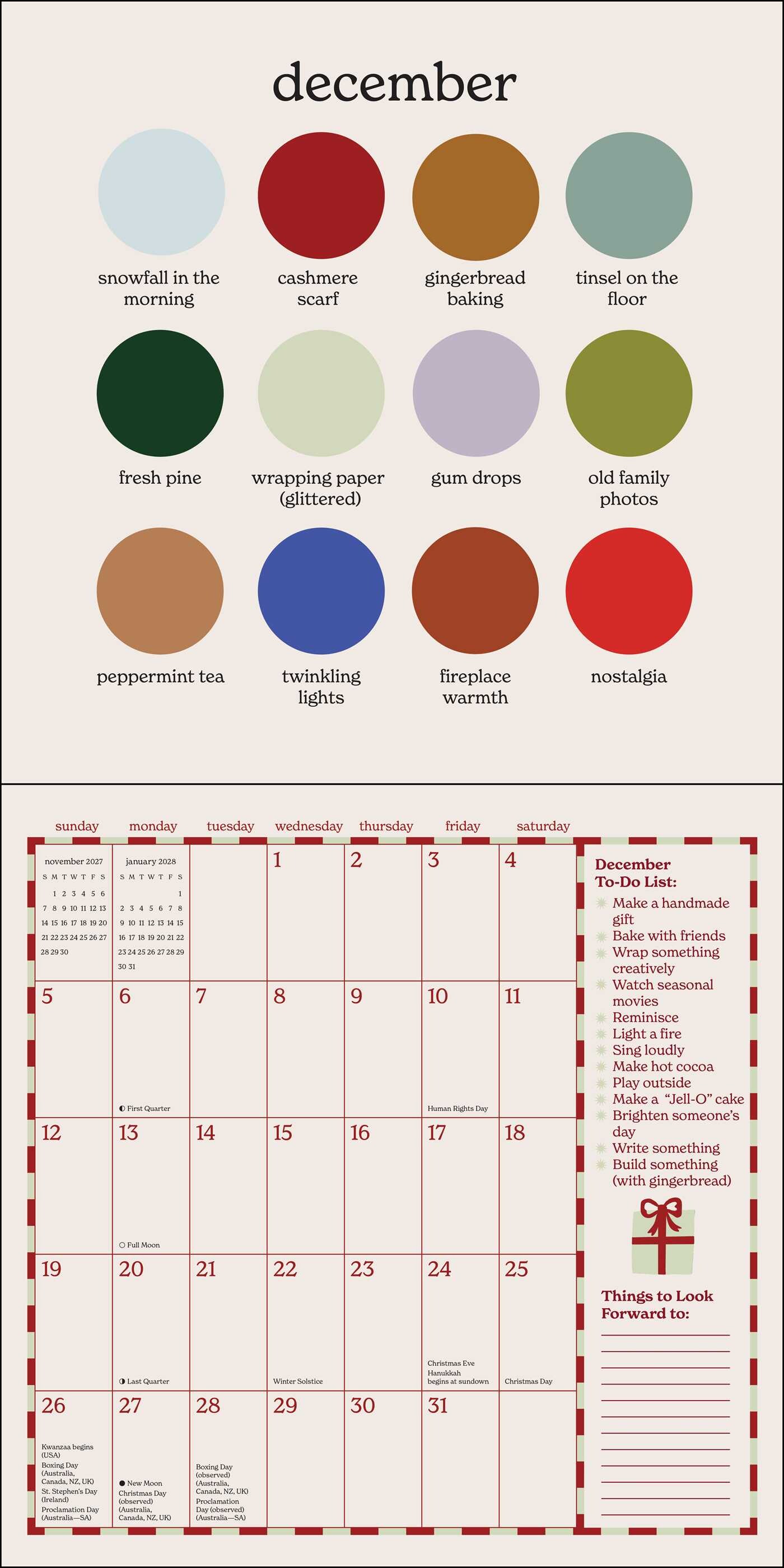 Joy of Color 2027 Wall Calendar