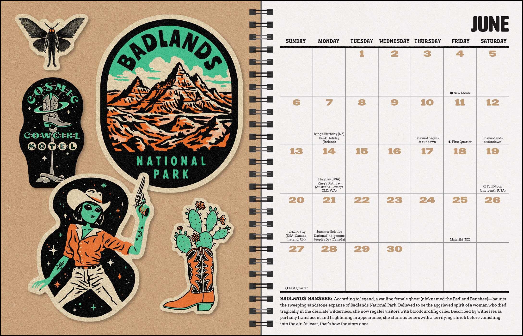 Sam Larson 12-Month 2027 Monthly/Weekly Planner Calendar