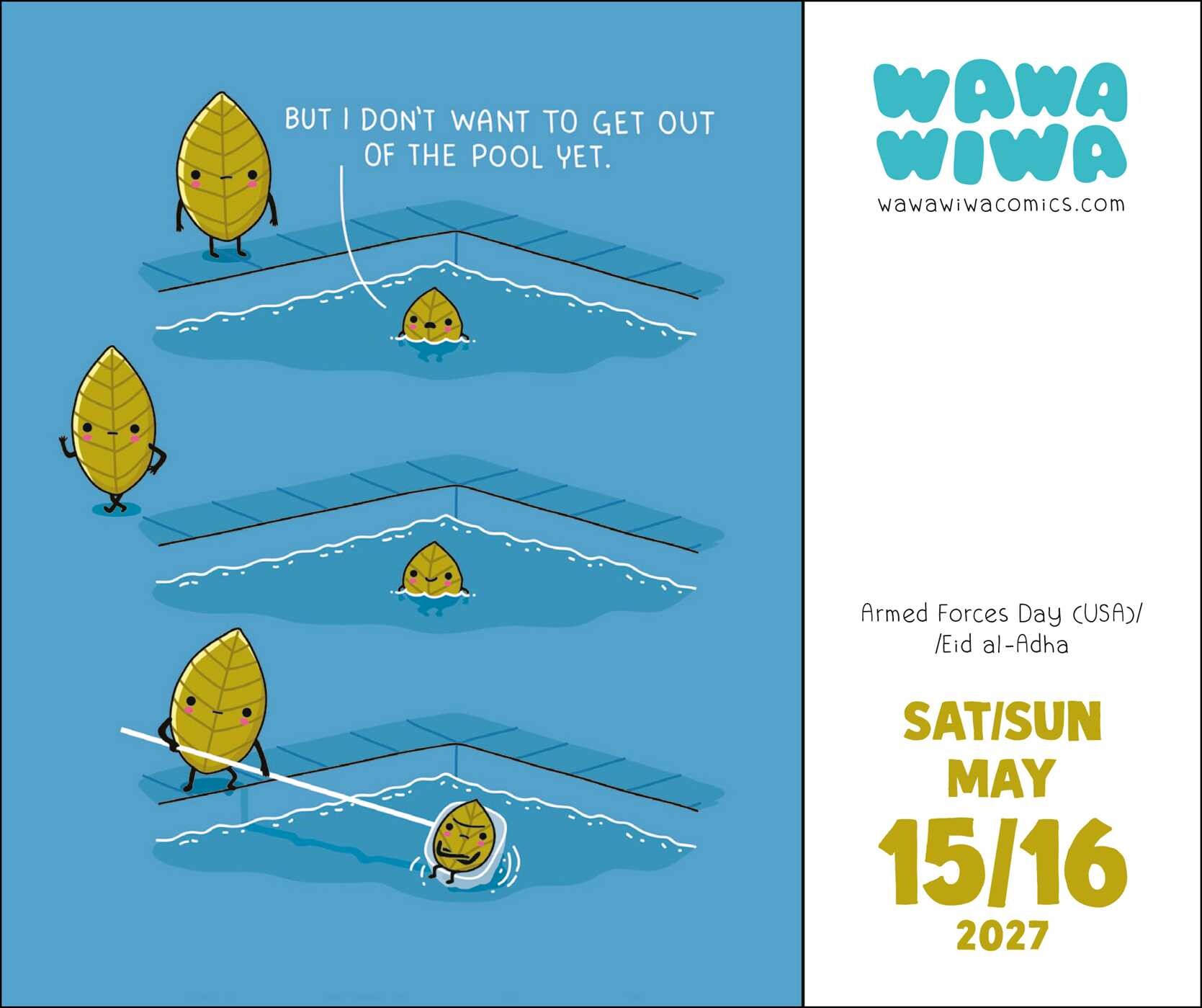 Wawawiwa 2027 Day-to-Day Calendar