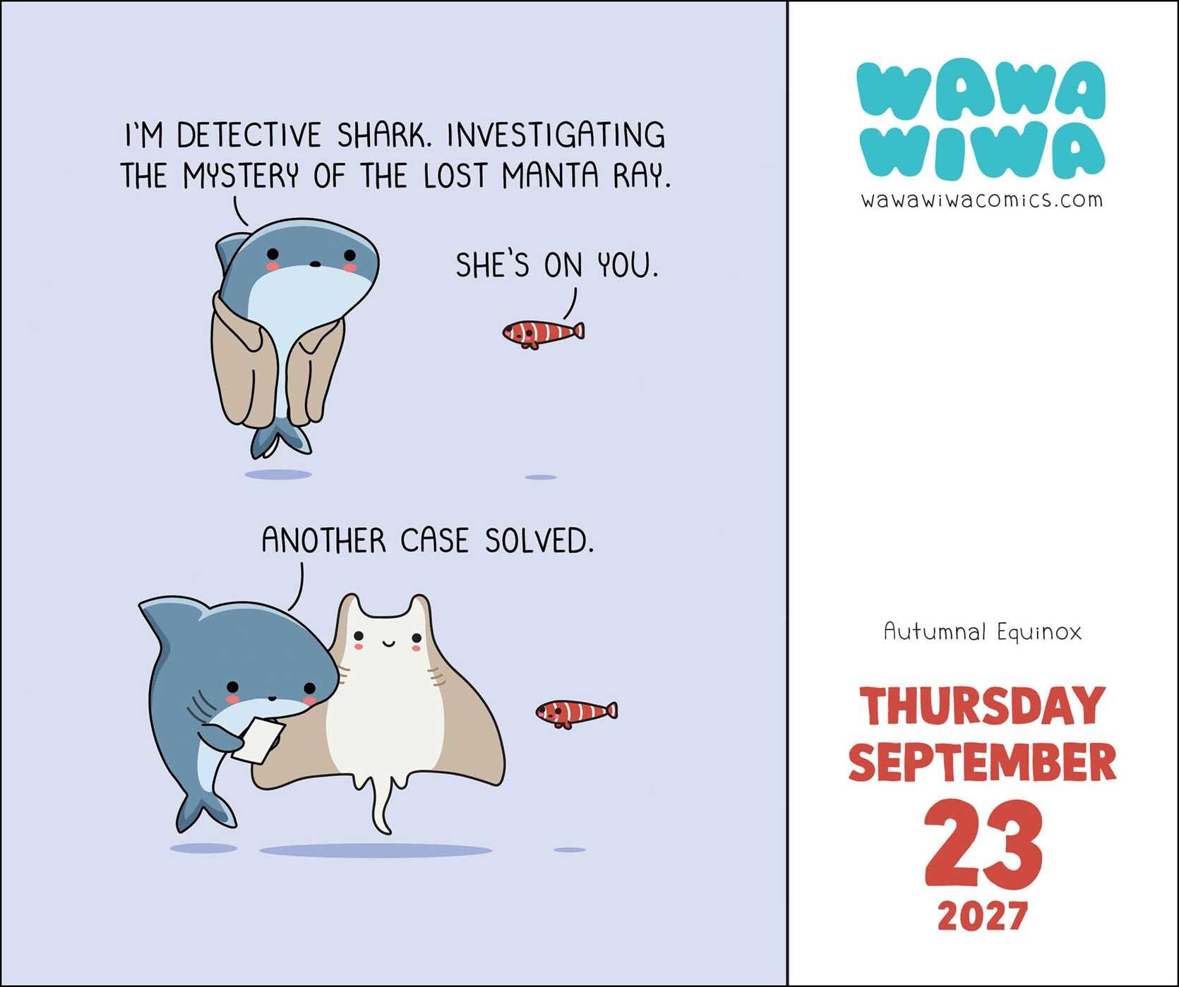 Wawawiwa 2027 Day-to-Day Calendar