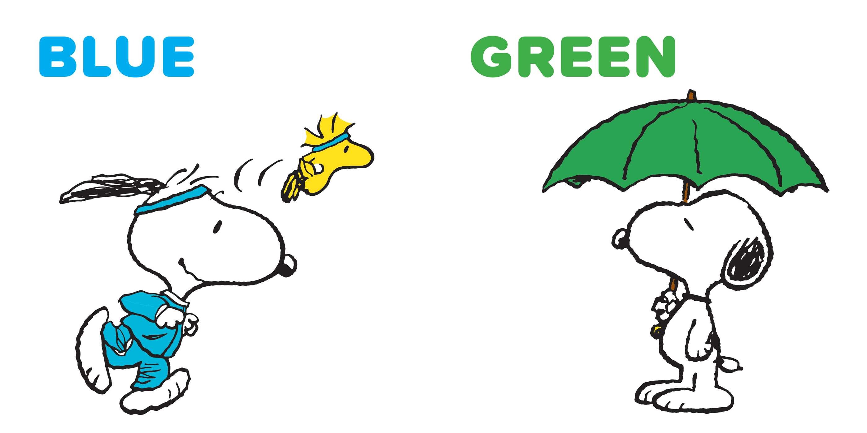 Colors with Snoopy