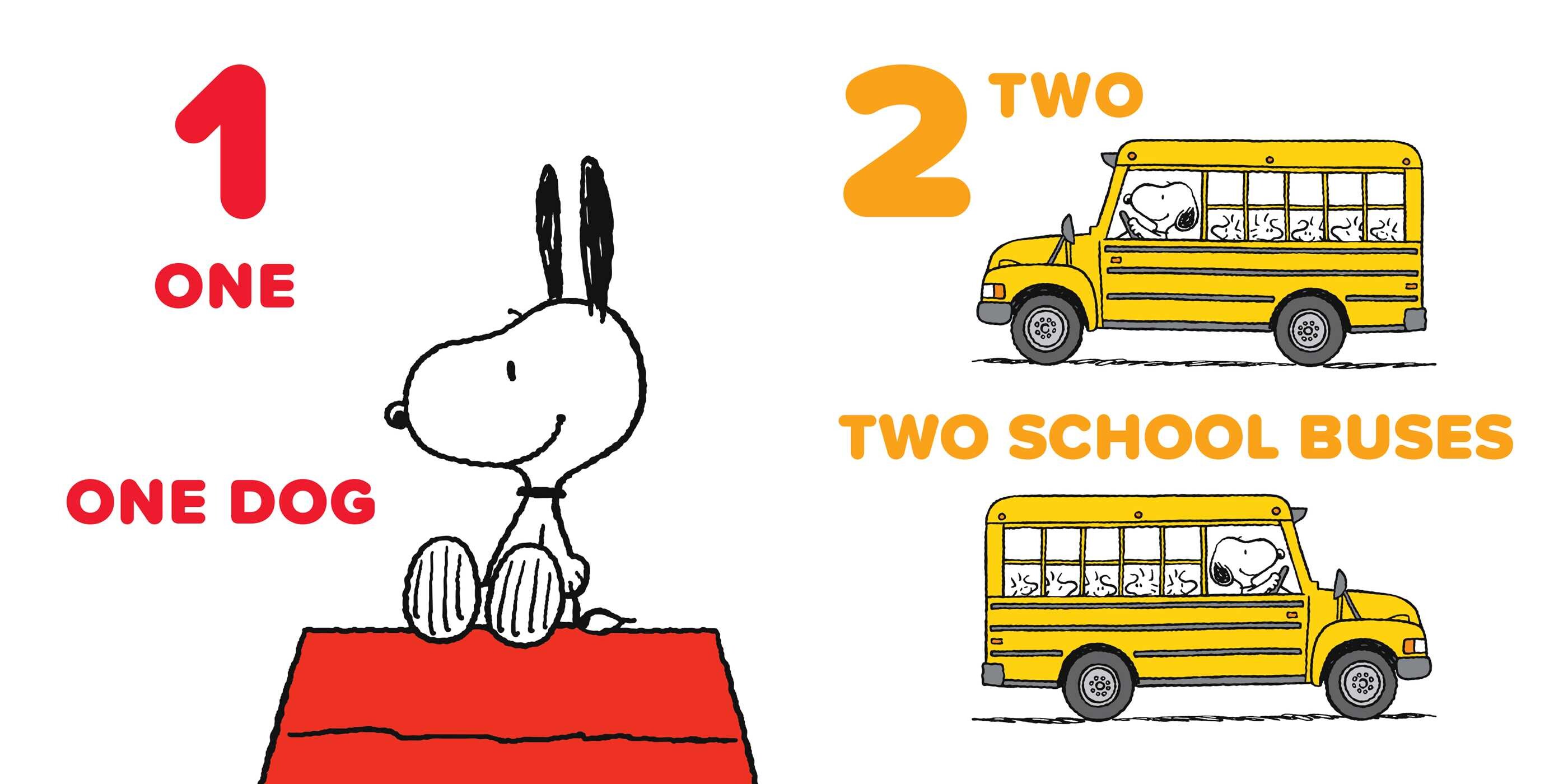 123 with Snoopy