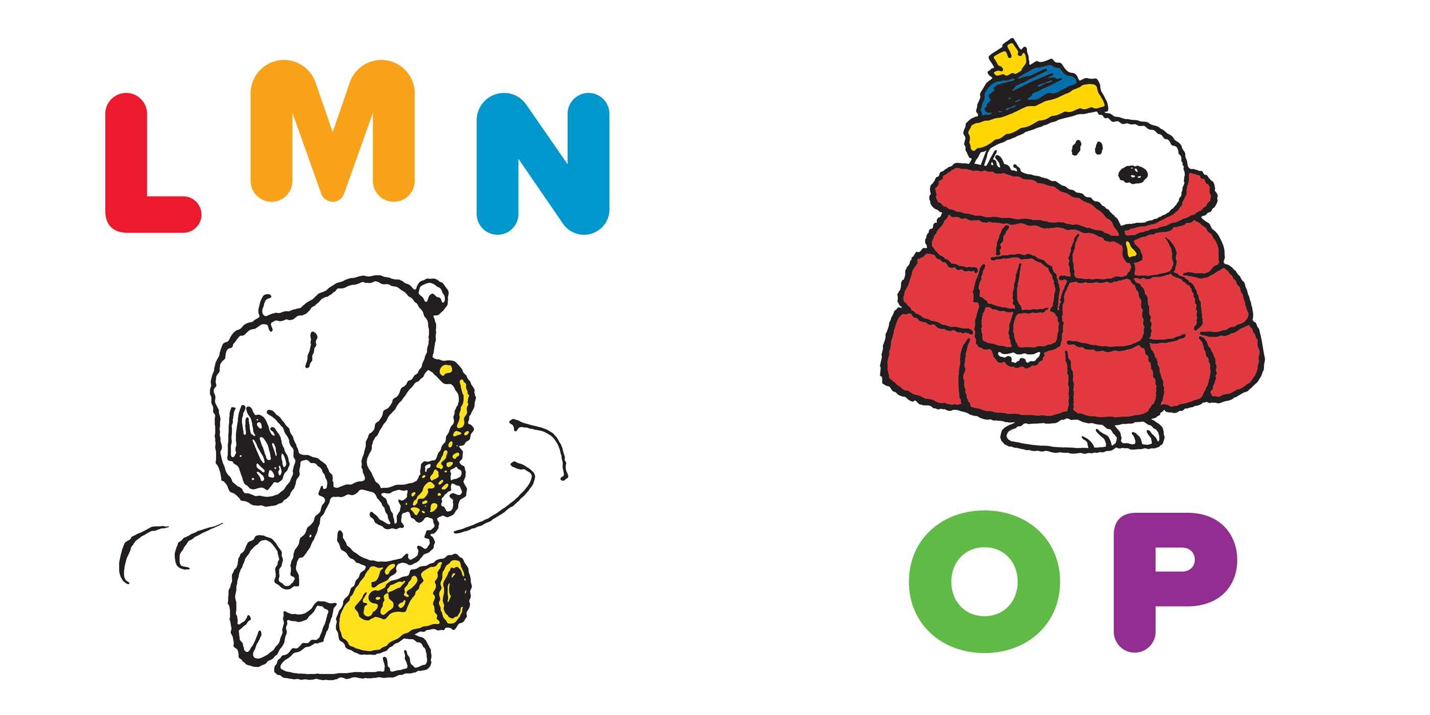 ABC with Snoopy