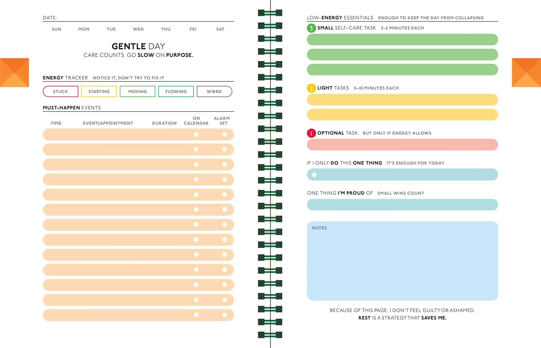 Stress-Less ADHD Planner