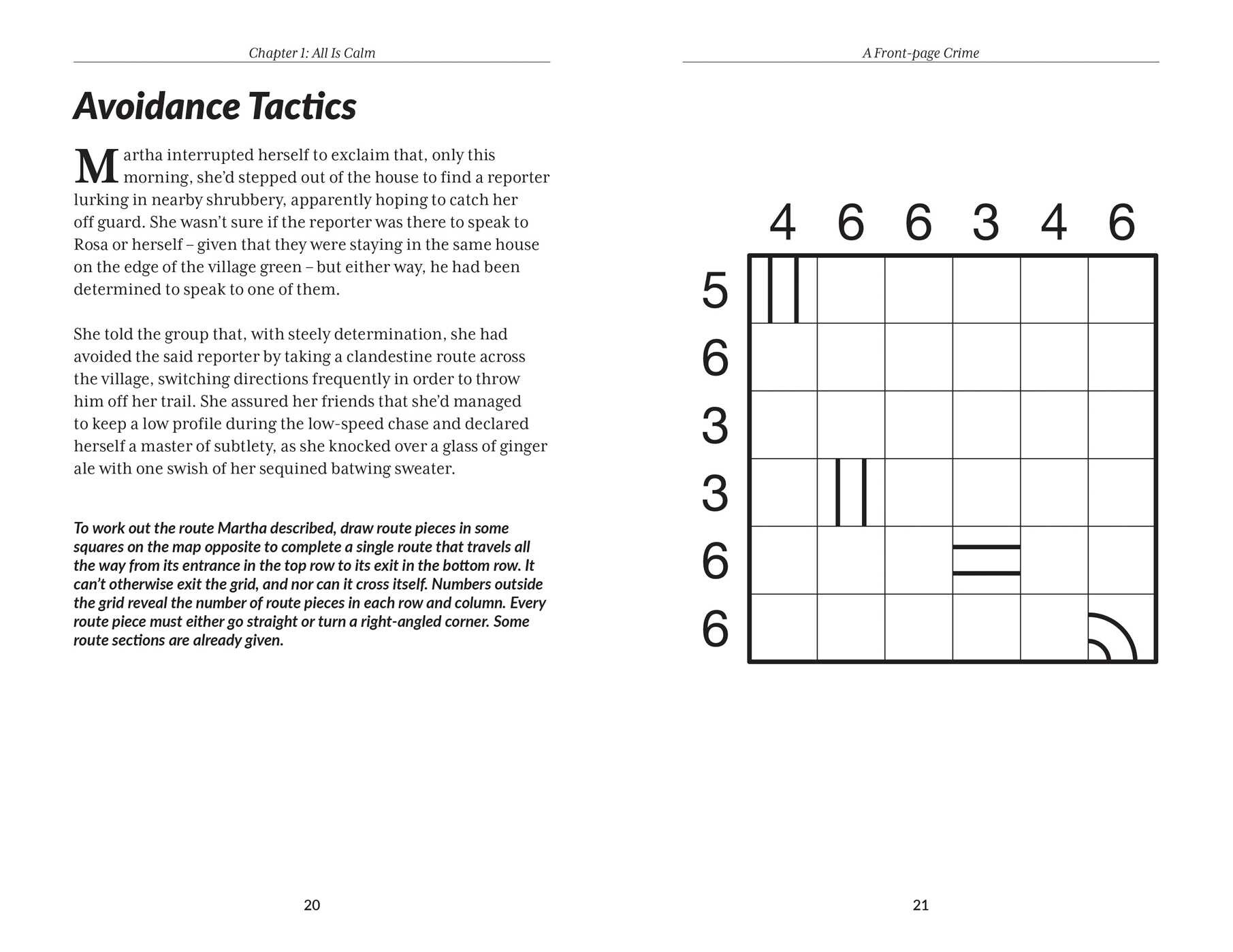 Murder Mystery Club Puzzle Book