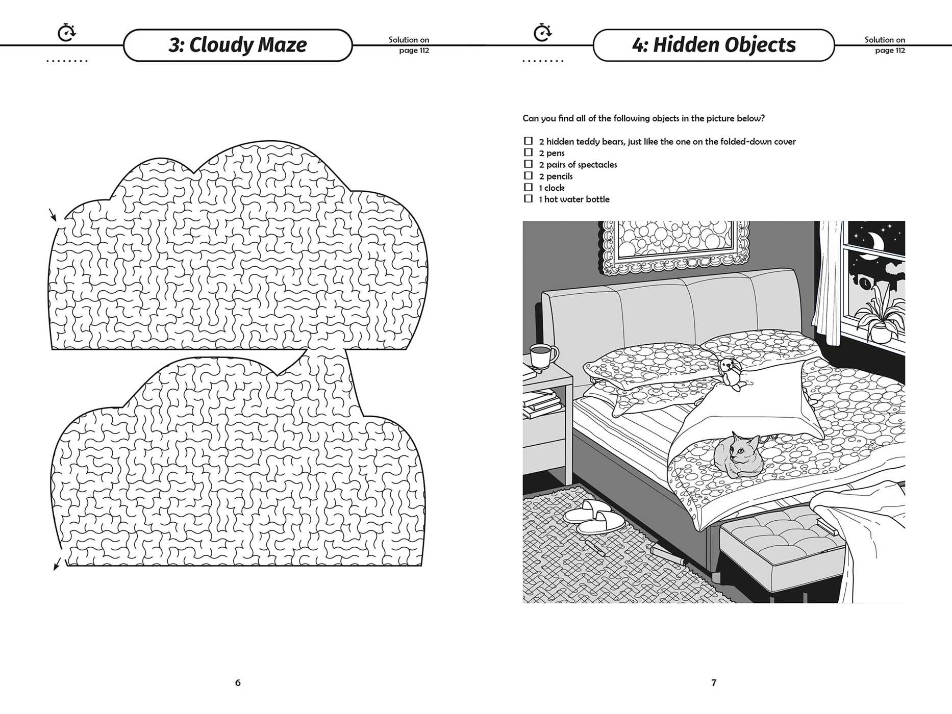 Wind-Down Activity Book