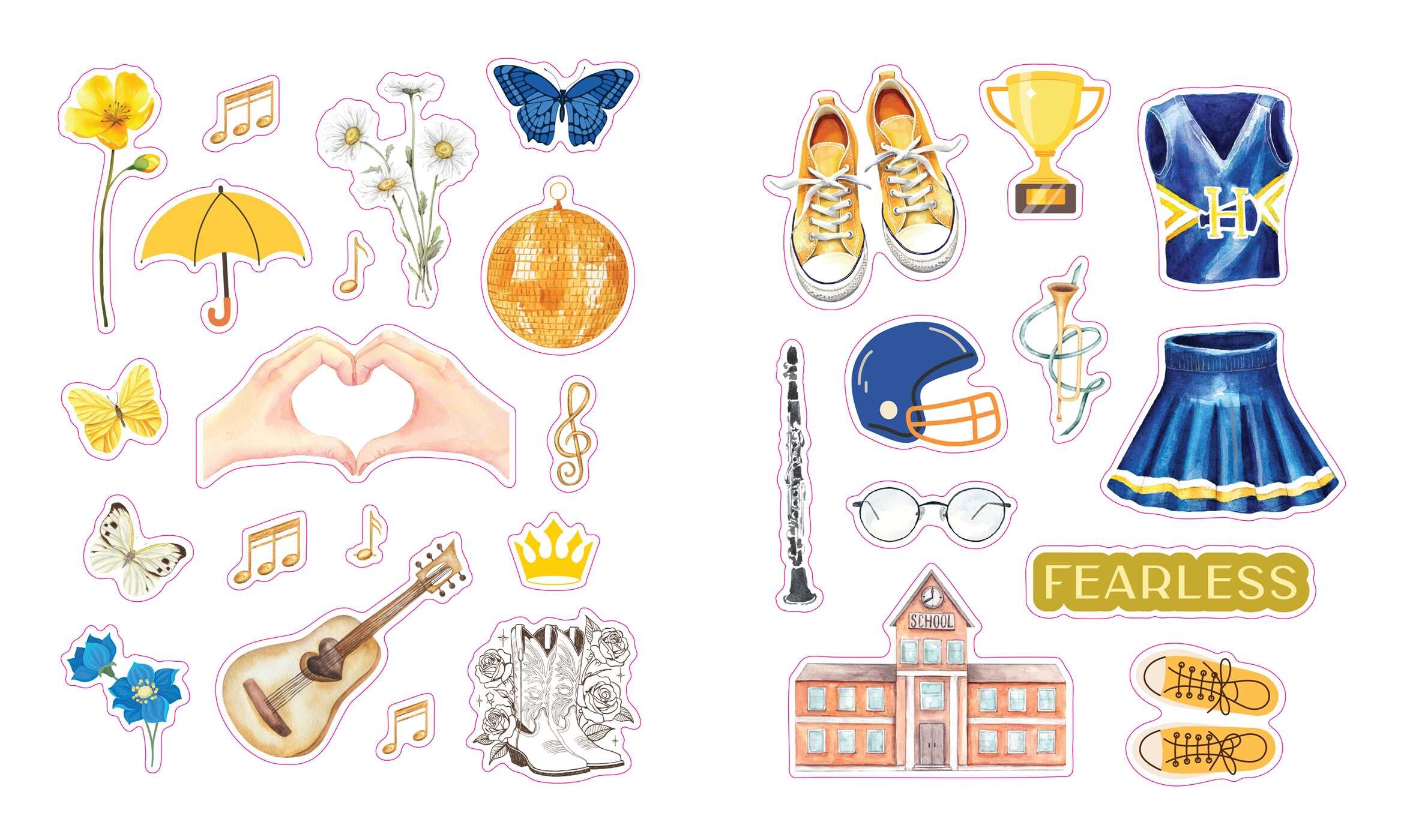 Unofficial Taylor Swift Sticker Book