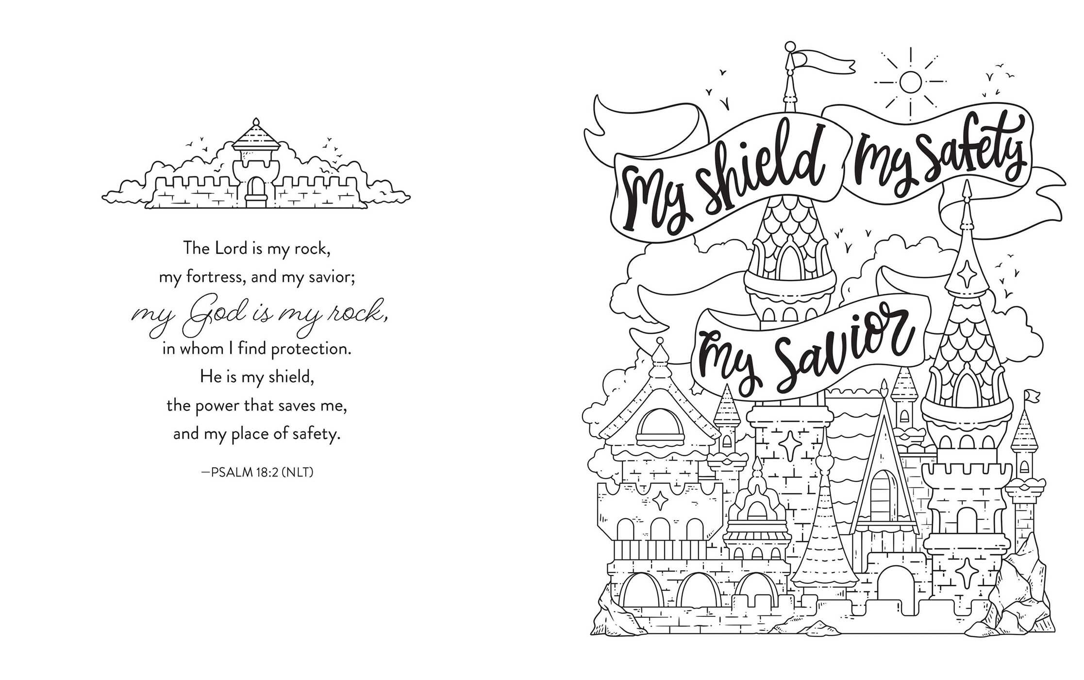 Be Still & Color Psalms to Calm the Soul