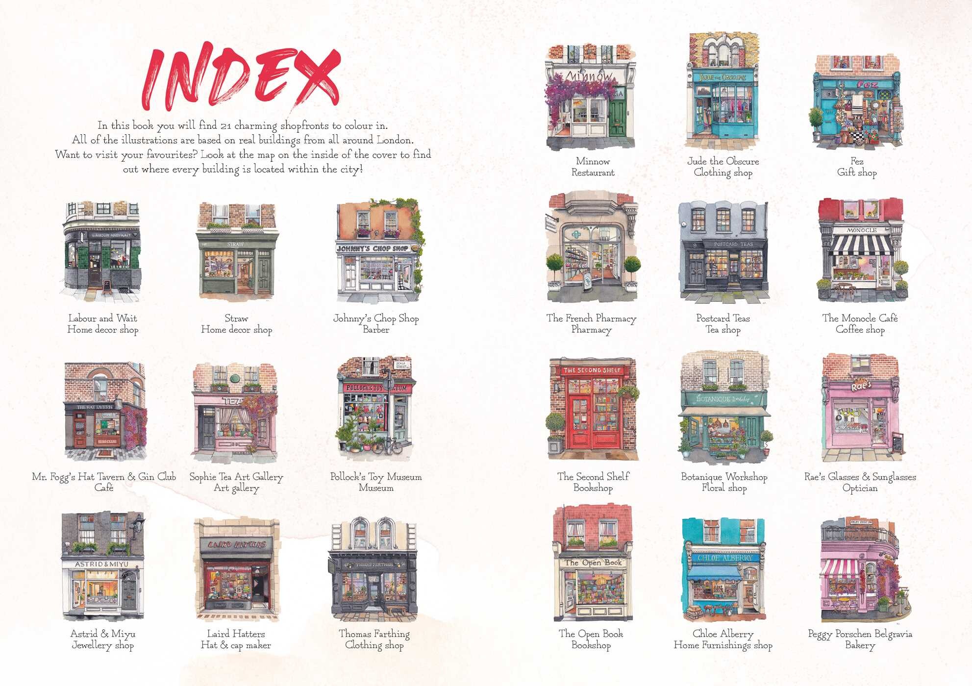 Urban Anna's We'll Always Have London Coloring Book