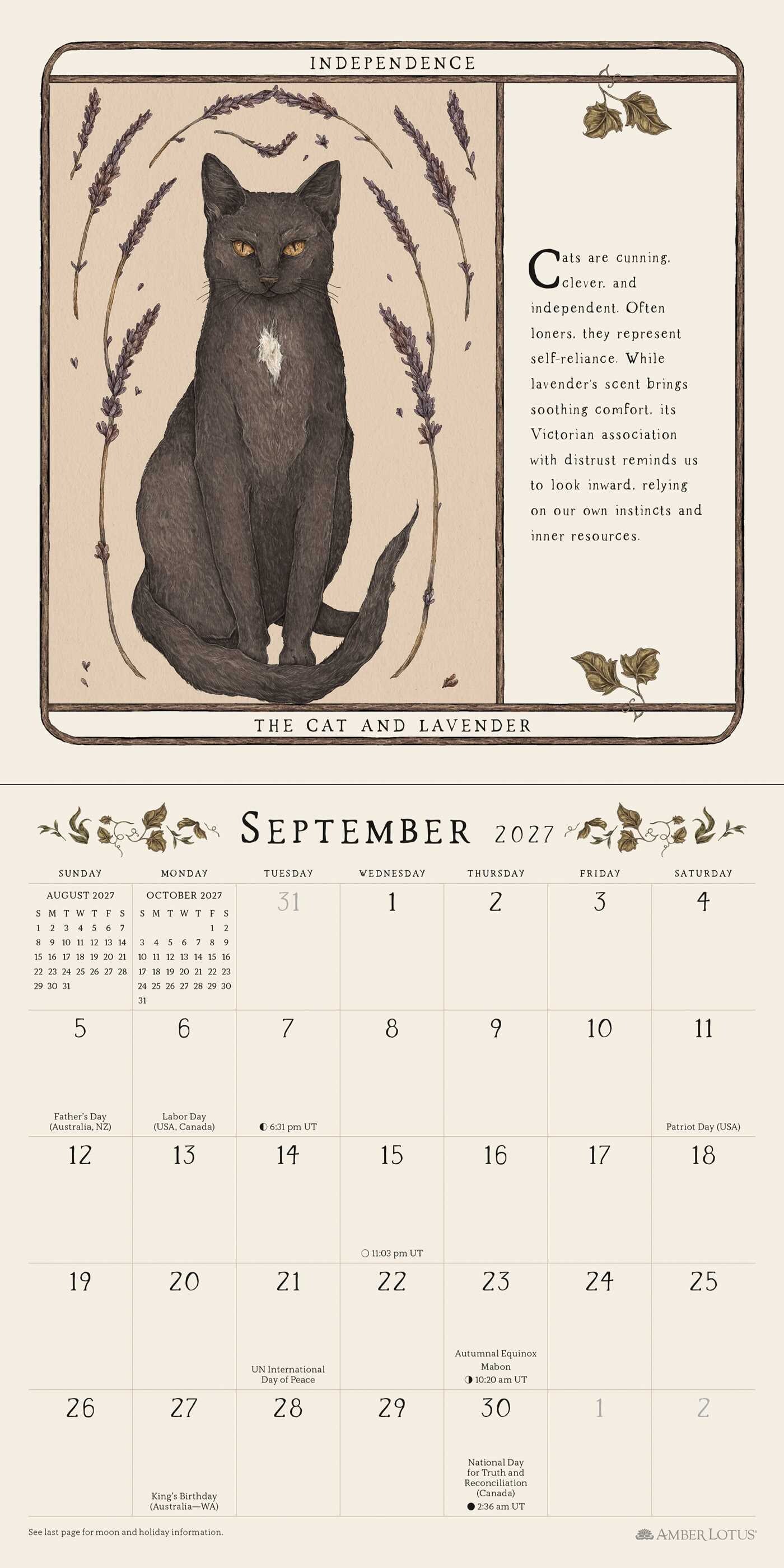 Woodland Wardens 2027 Mini Wall Calendar