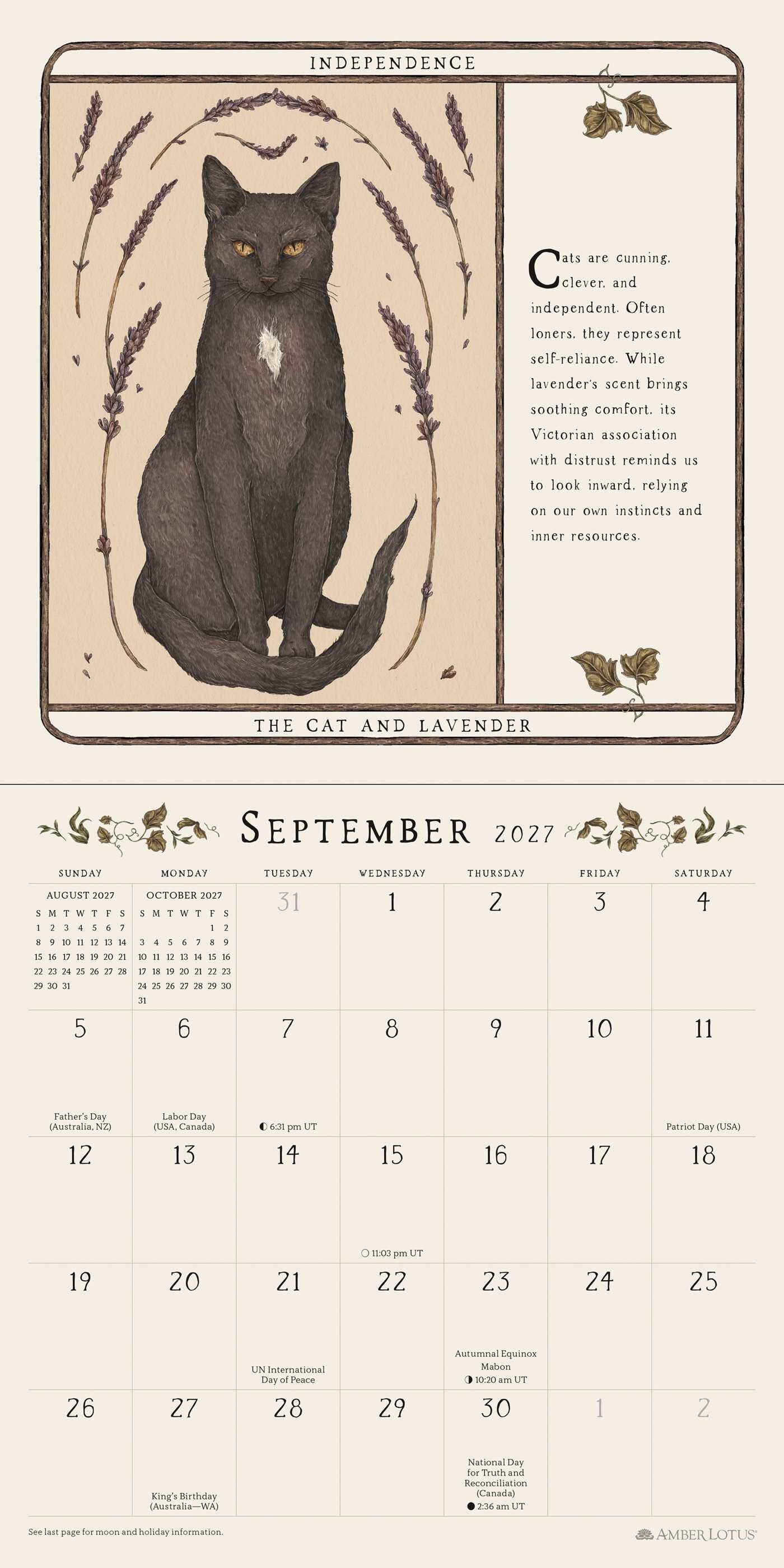 Woodland Wardens 2027 Mini Wall Calendar