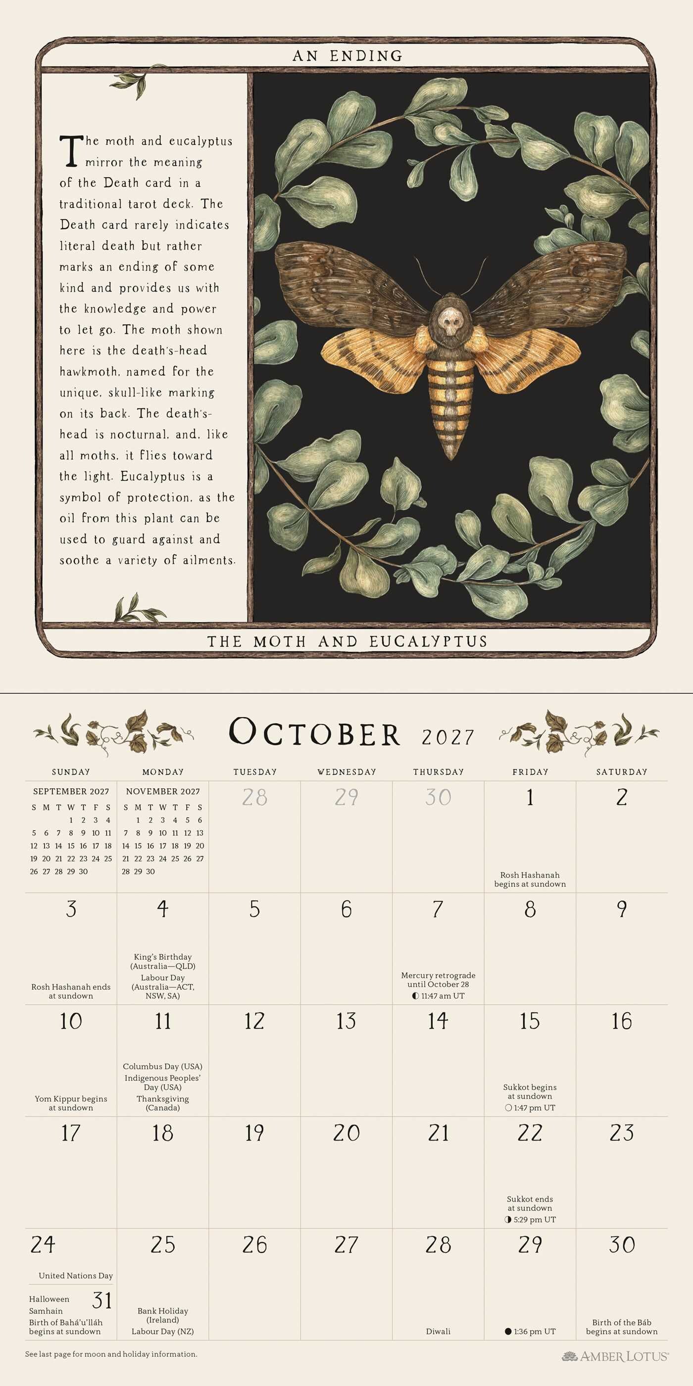 Woodland Wardens 2027 Mini Wall Calendar