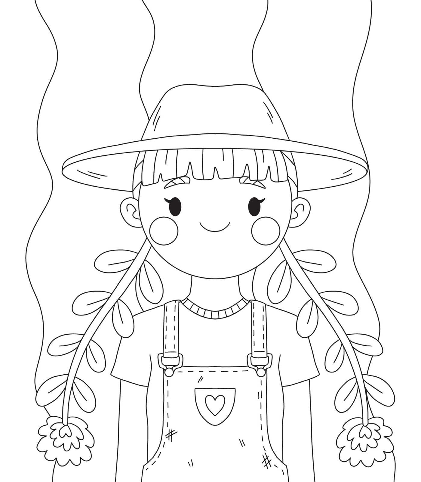 Cozy Cute Pocket Coloring: Buzzy Blooms