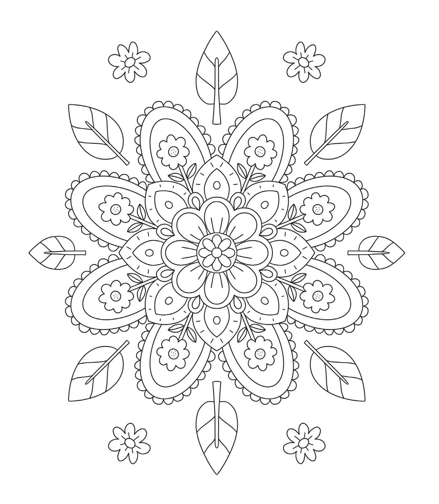 Cozy Cute Pocket Coloring: Buzzy Blooms