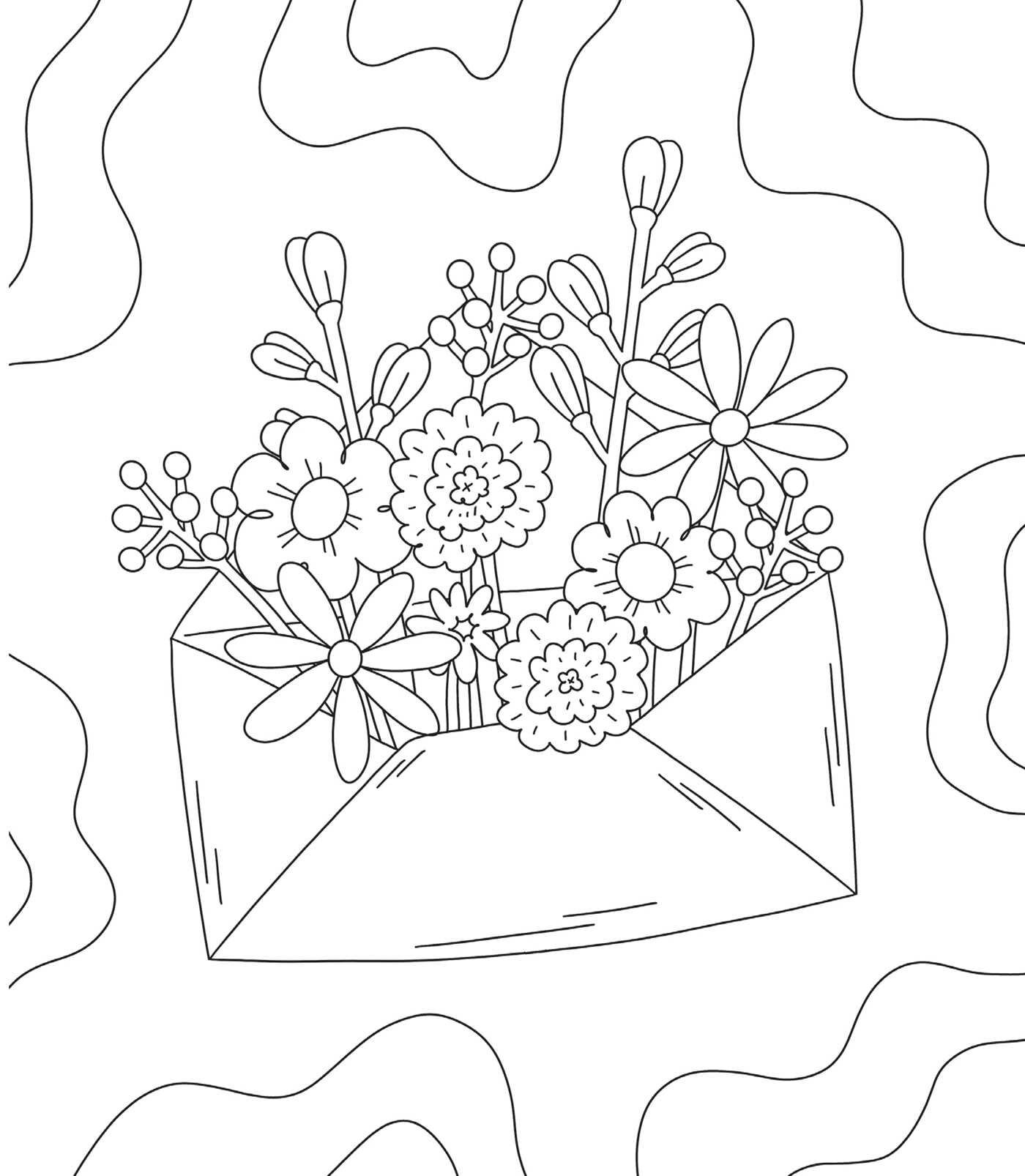 Cozy Cute Pocket Coloring: Buzzy Blooms