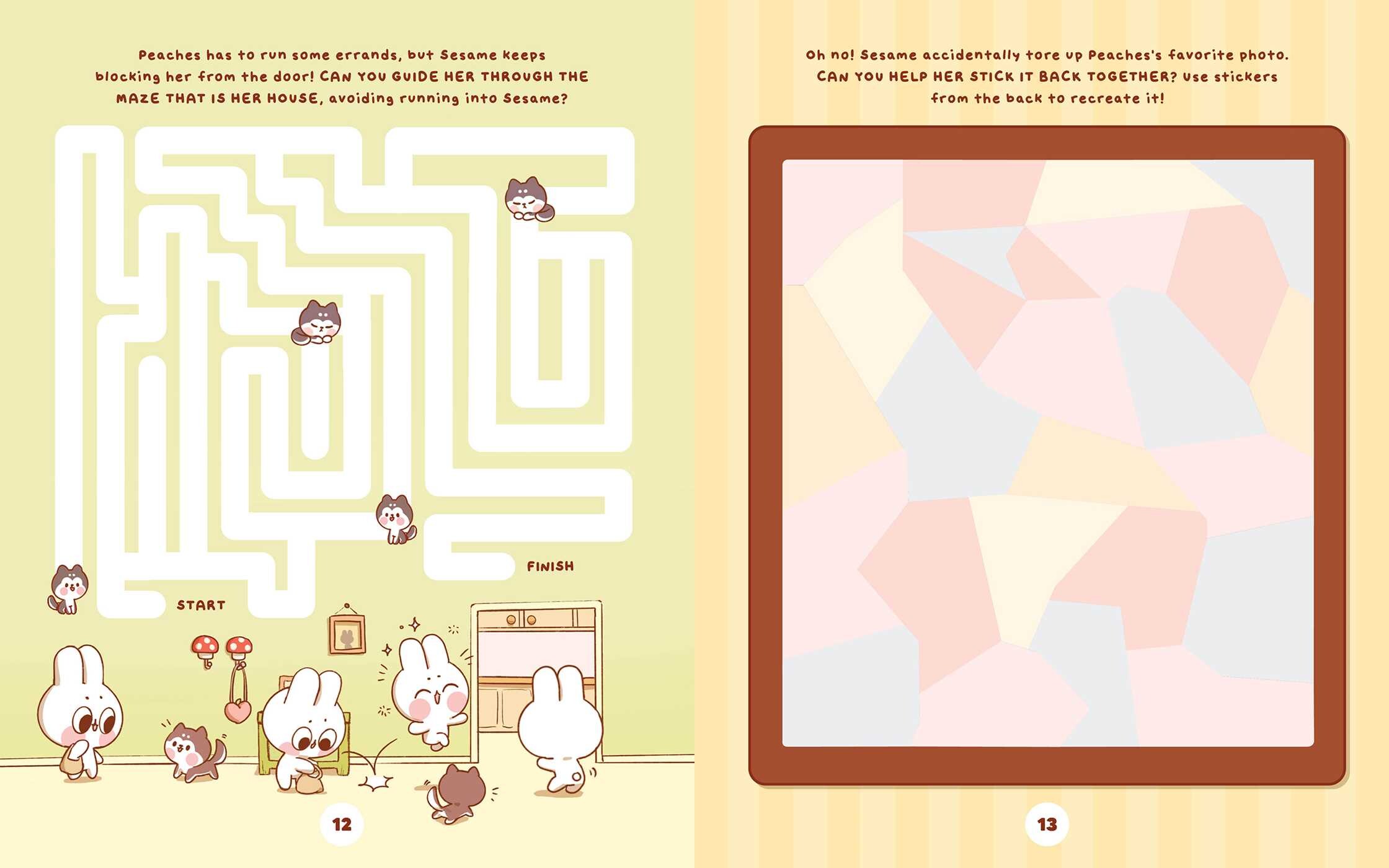 Pocket Peaches Sticker Activity Book