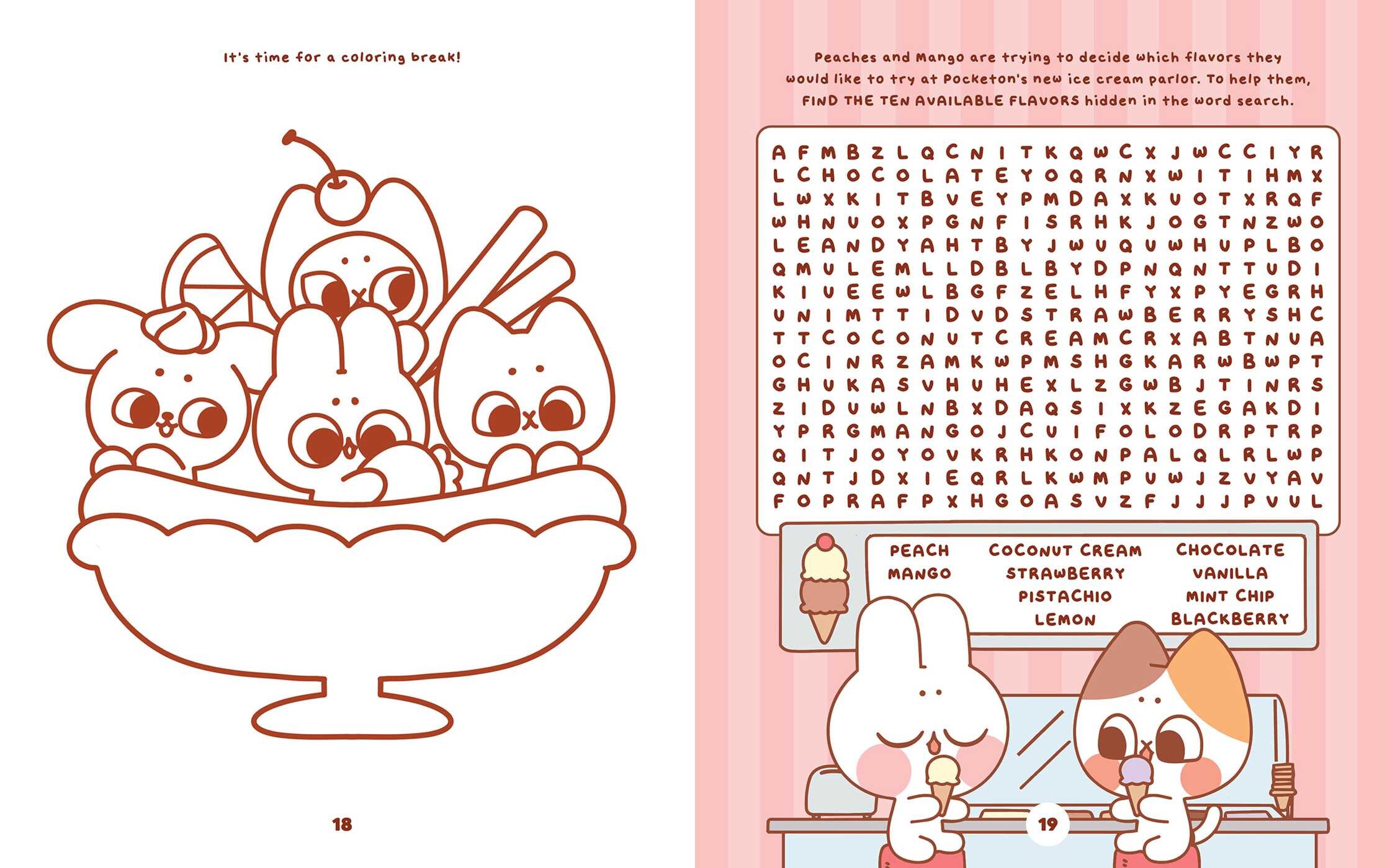 Pocket Peaches Sticker Activity Book
