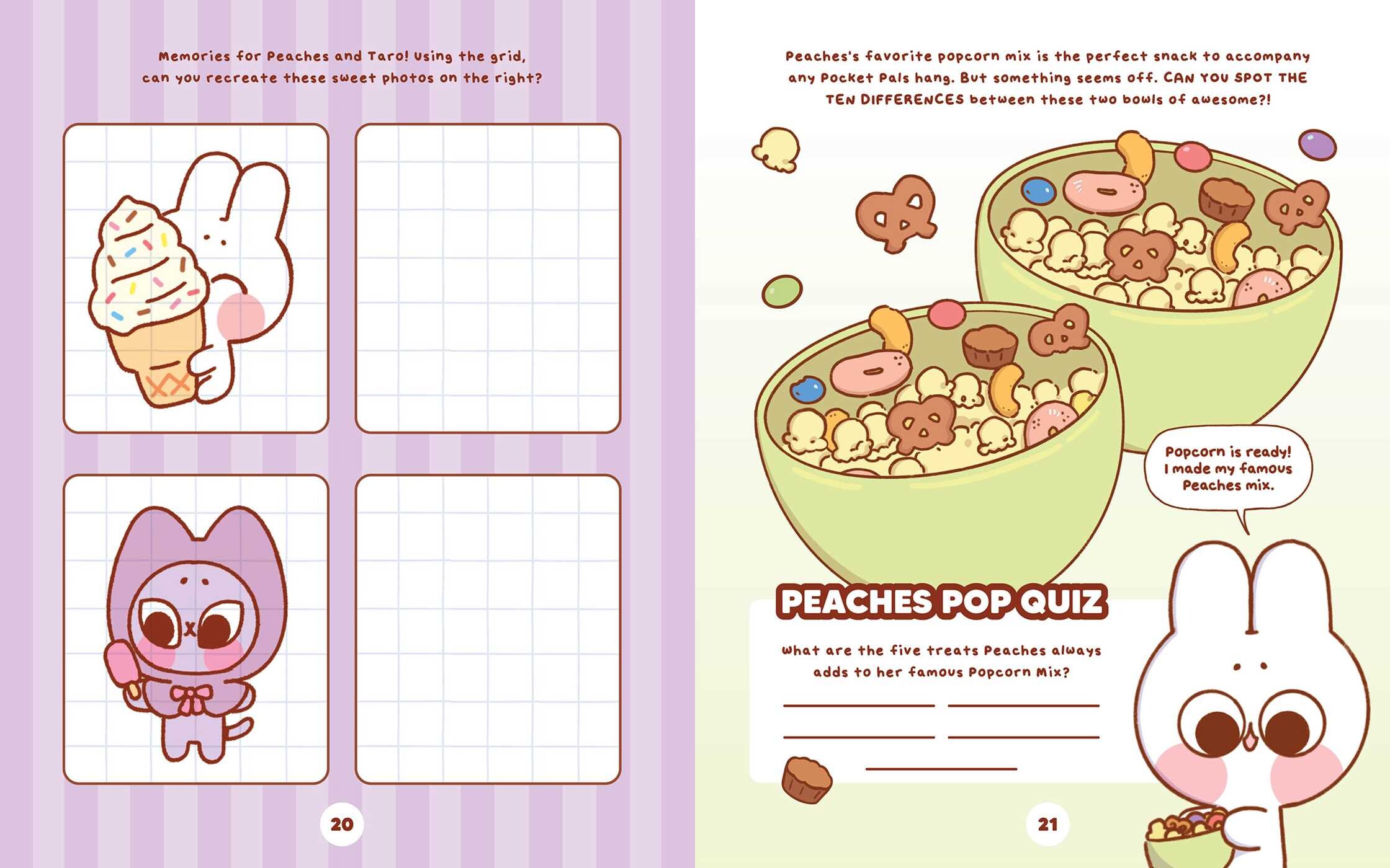 Pocket Peaches Sticker Activity Book