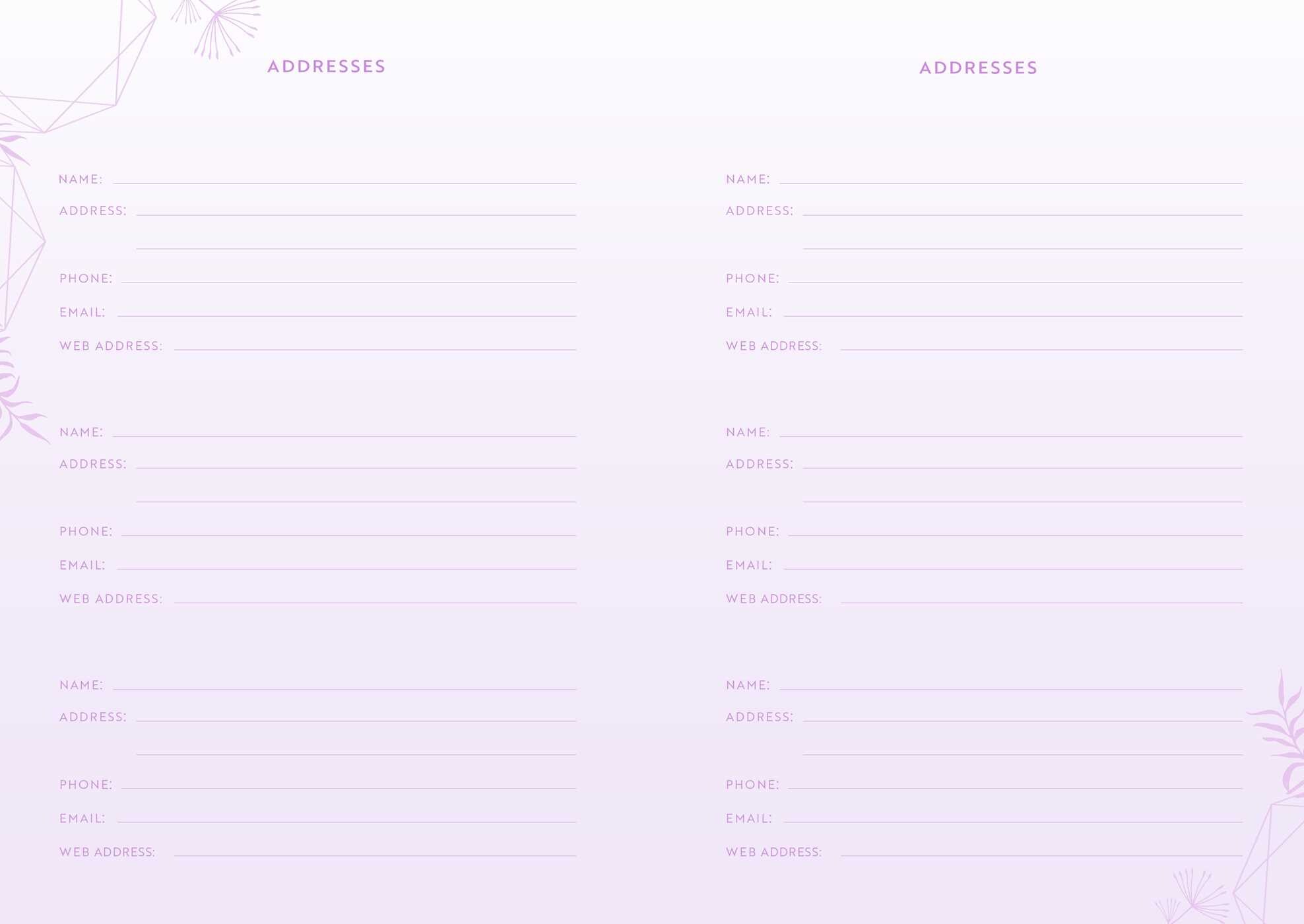 Wellness Notebook Set